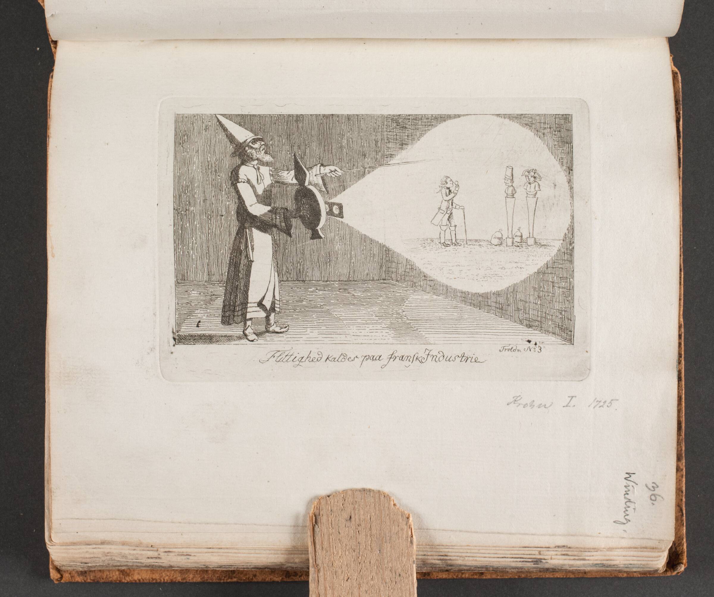 "Flittighed kaldes paa fransk Industrie", H.L.S Winding, 1787