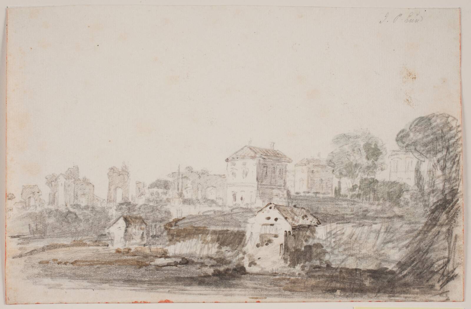 "Romersk" prospekt, Jens Petersen Lund, 1730-1793