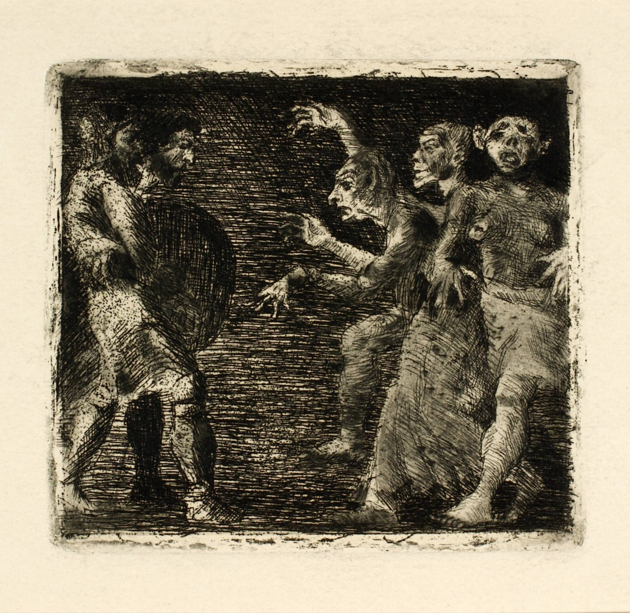 Macbeth og Hexene, Oluf Hartmann, 1902