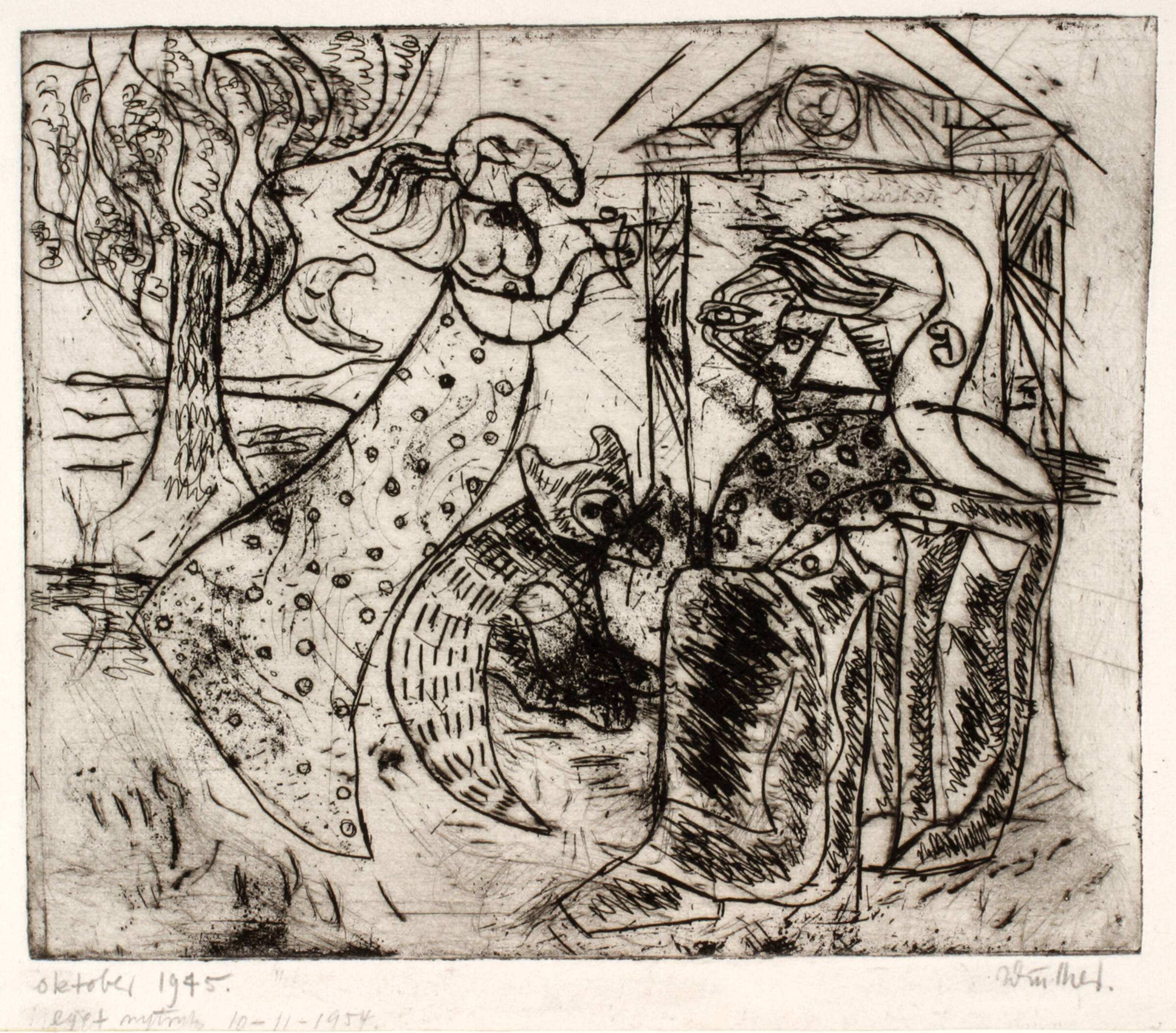Drømmeren eller fantasten, Richard Winther, 1945