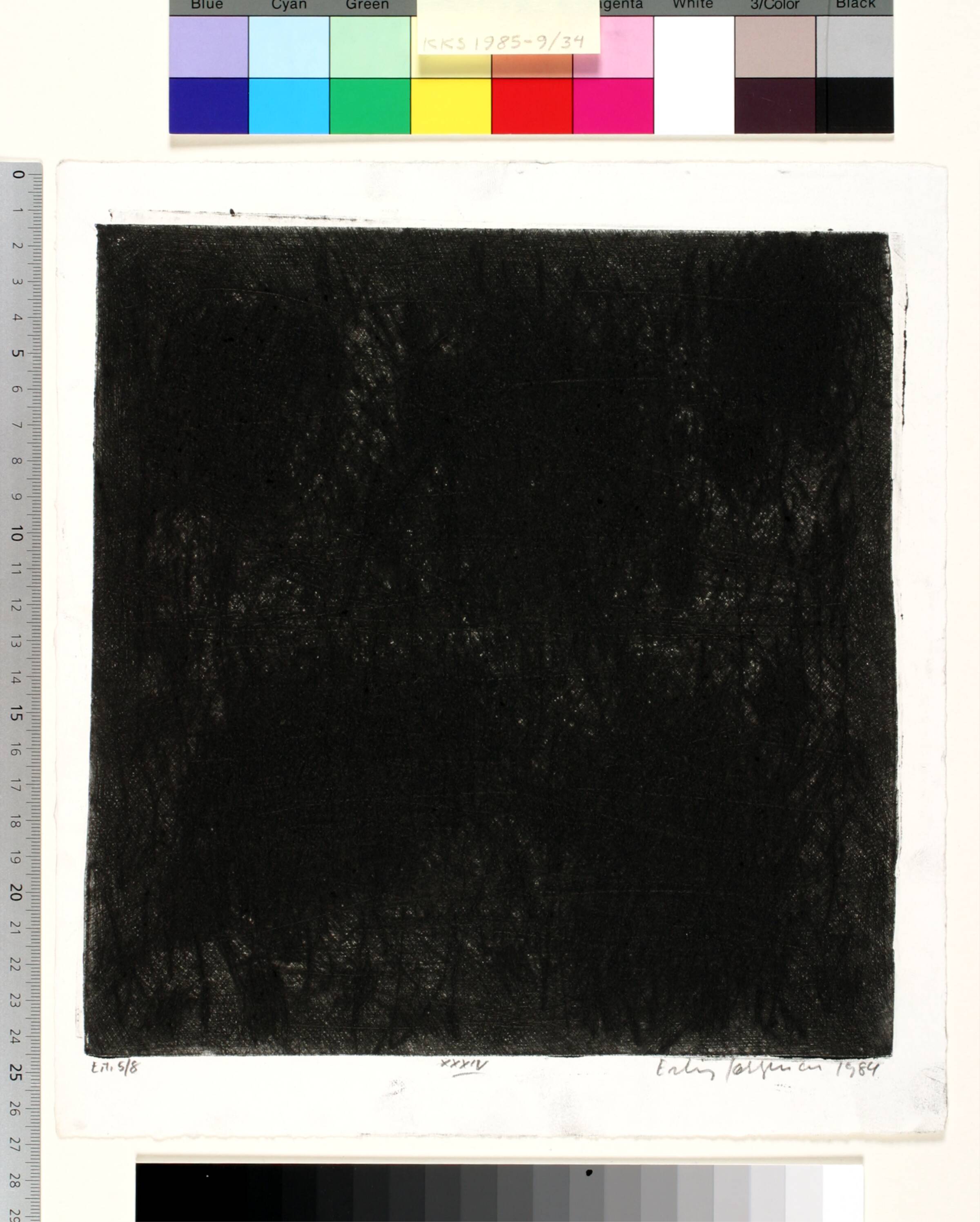 Dagbogsblad XXXIV, Erling Jørgensen, 1984