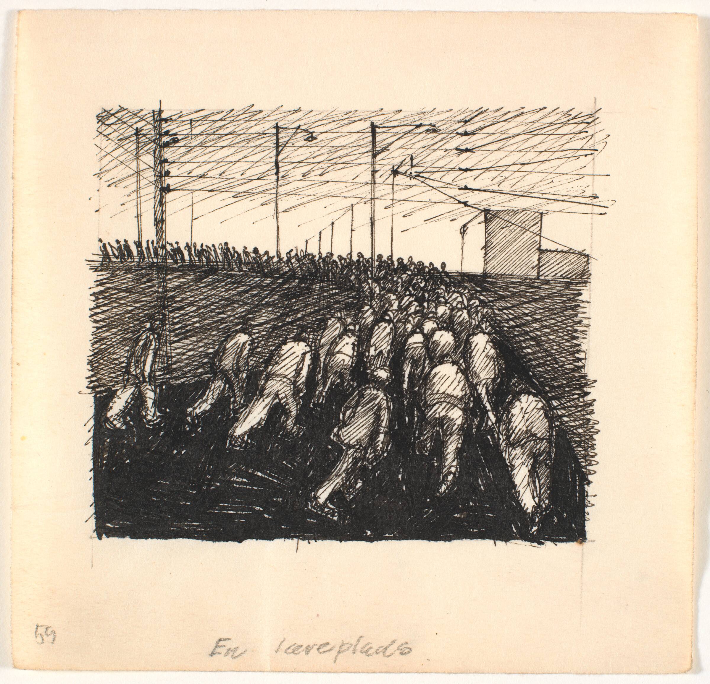 En læreplads, Palle Nielsen, 1949