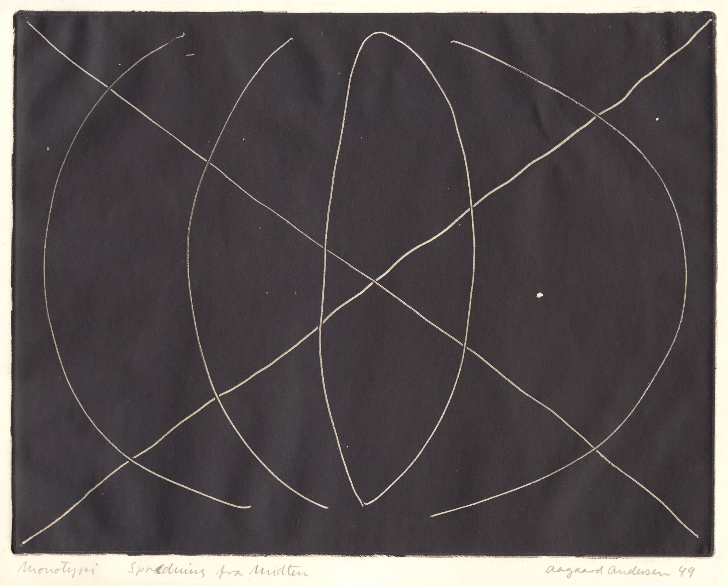 Spredning fra midten, Gunnar Aagaard Andersen, 1949