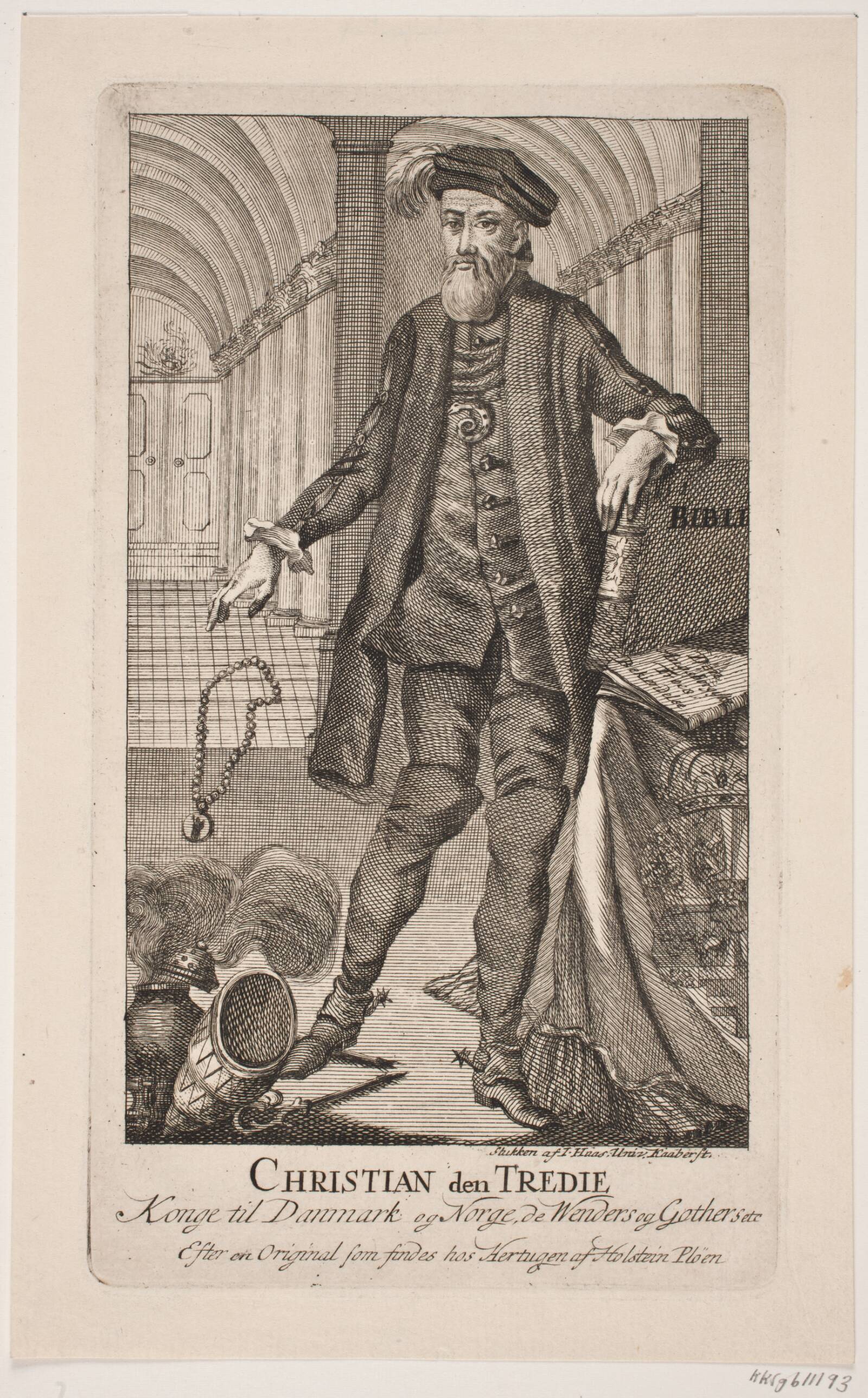 Christian III, Jonas Haas, 1750-1759