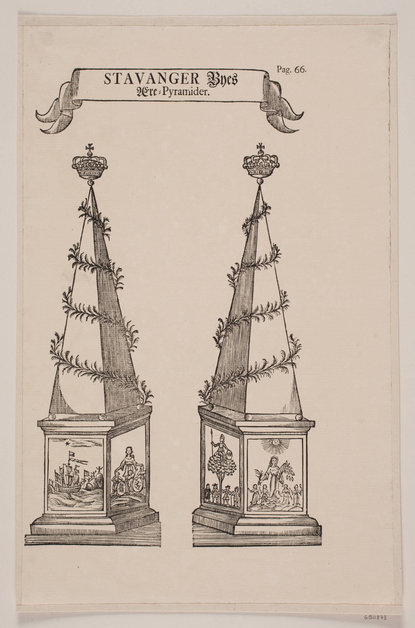 Stavangers ærespyramider, Ubekendt, 1700-1799