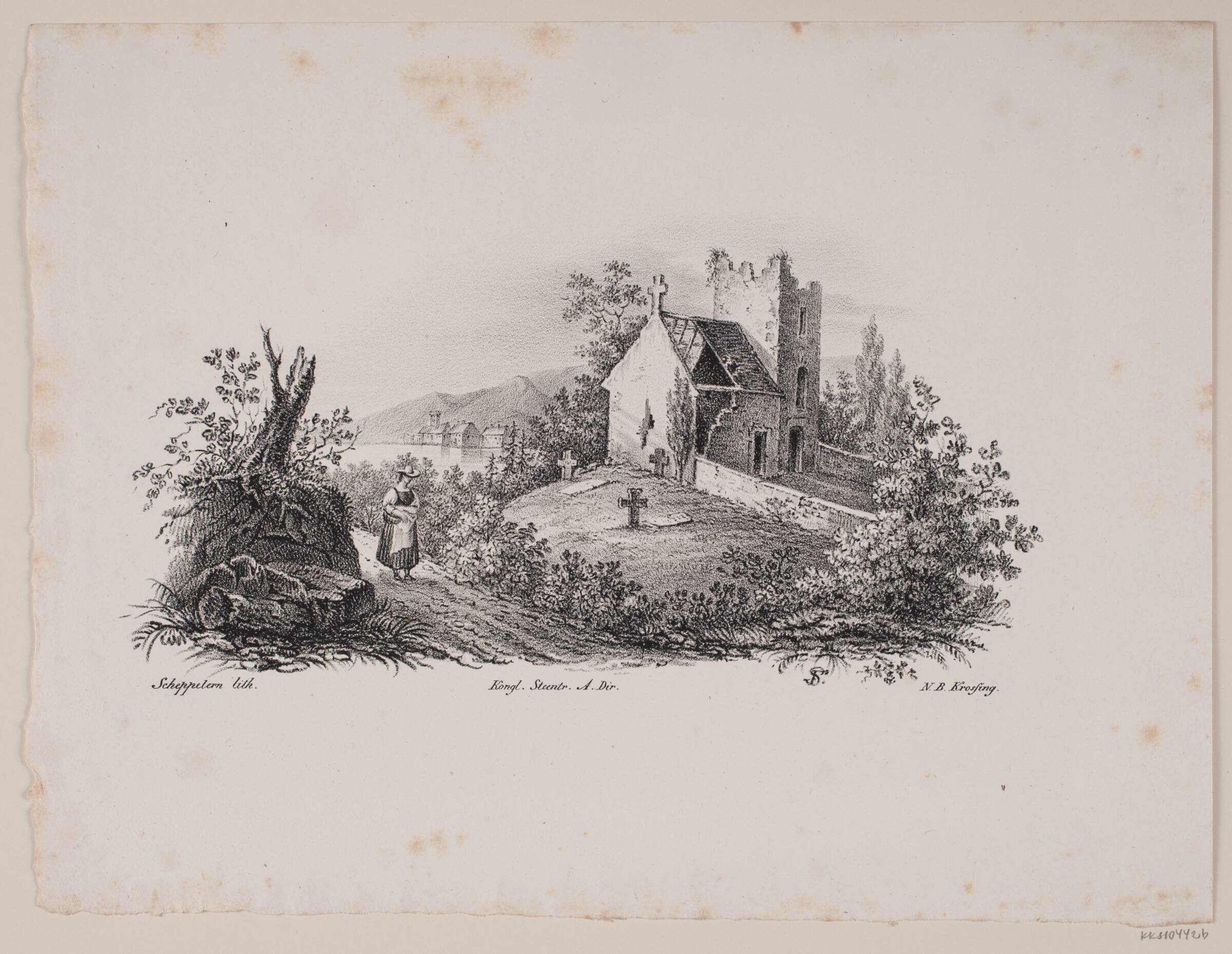 Landskaber fra udlandet, Frederik Schepelern, 1796-1883