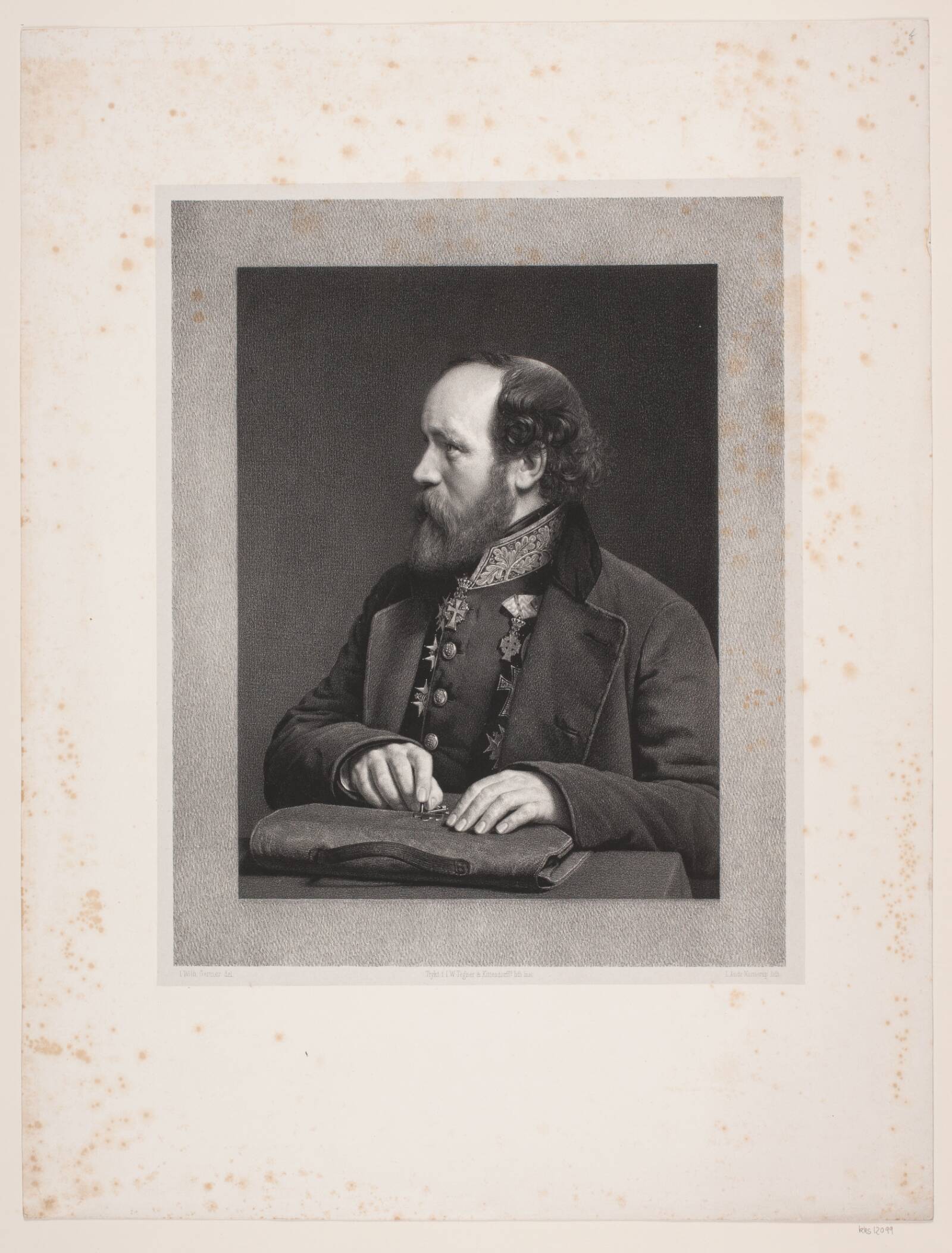 J.C.E. Berling, L.A. Kornerup, 1856