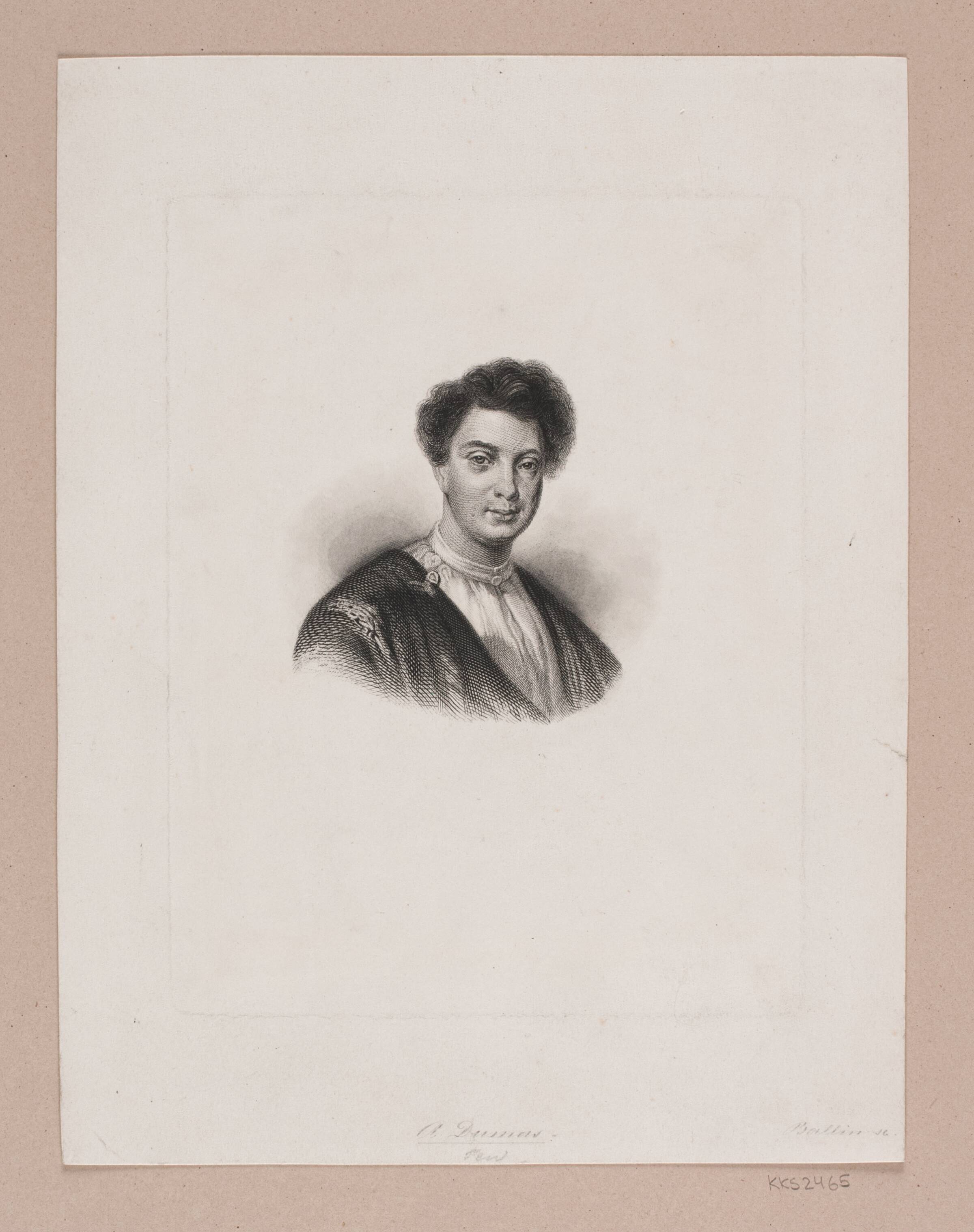 A. Dumas sen, Joel Ballin, 1822-1885