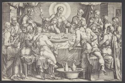 Kristus forudsiger Judas Iskariots forrådelse under den sidste nadver