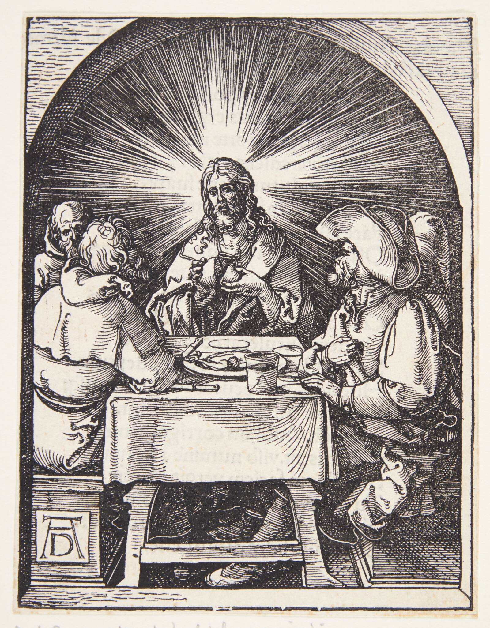 Kristus i Emmaus, Albrecht Dürer, 1508-1511