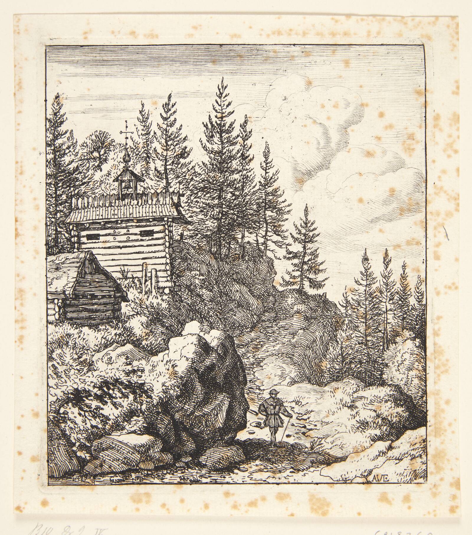 Et kapel, Allaert van Everdingen, 1621-1675