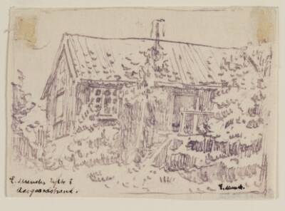 Edvard Munchs hytte i Åsgårdstrand