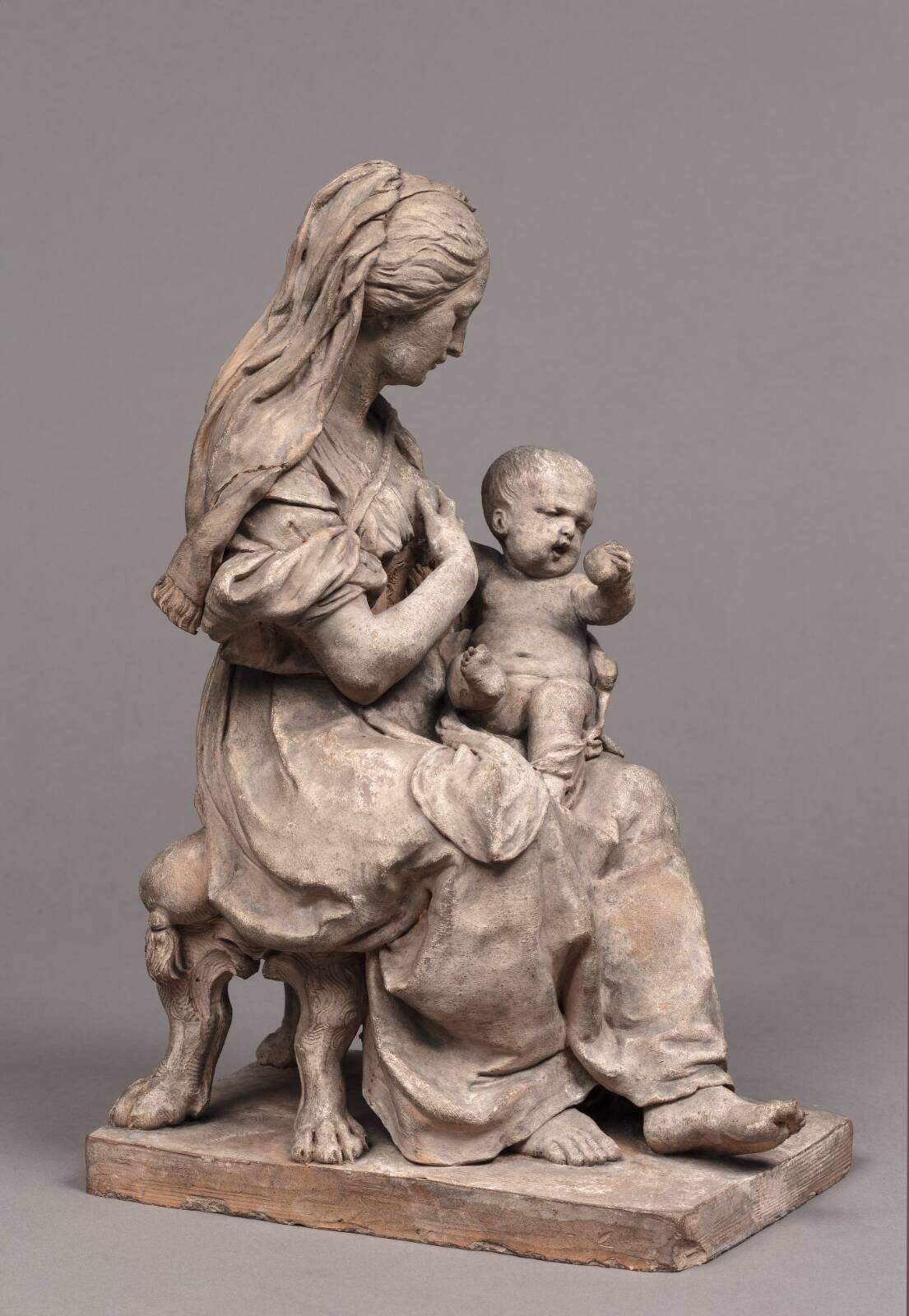 Mother and her Child (The Virgin and Child), by Artus Quellinus (I), 1624-1668