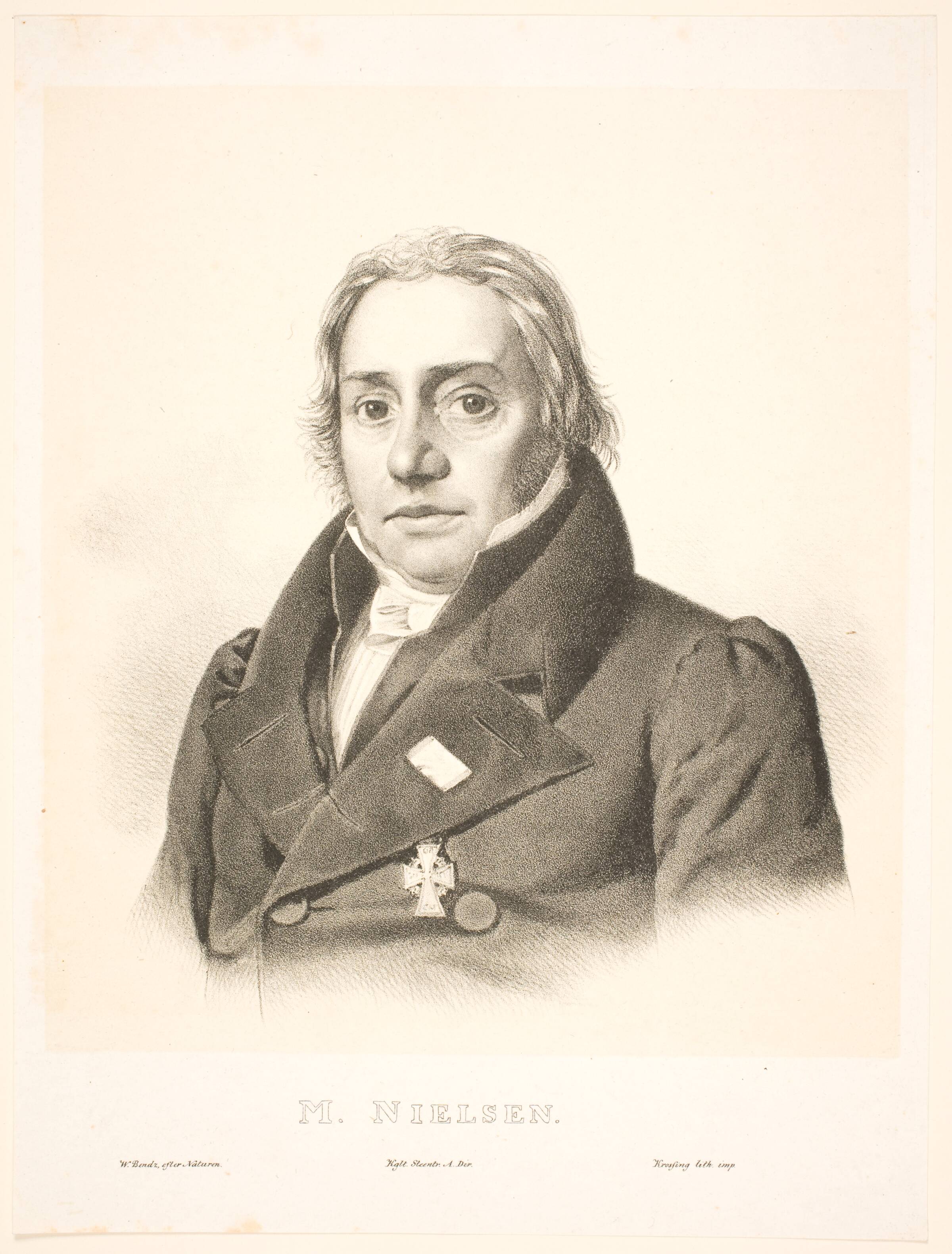 Rektor Michael Nielsen, Wilhelm Bendz, 1830