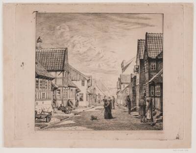 En købstadsgade