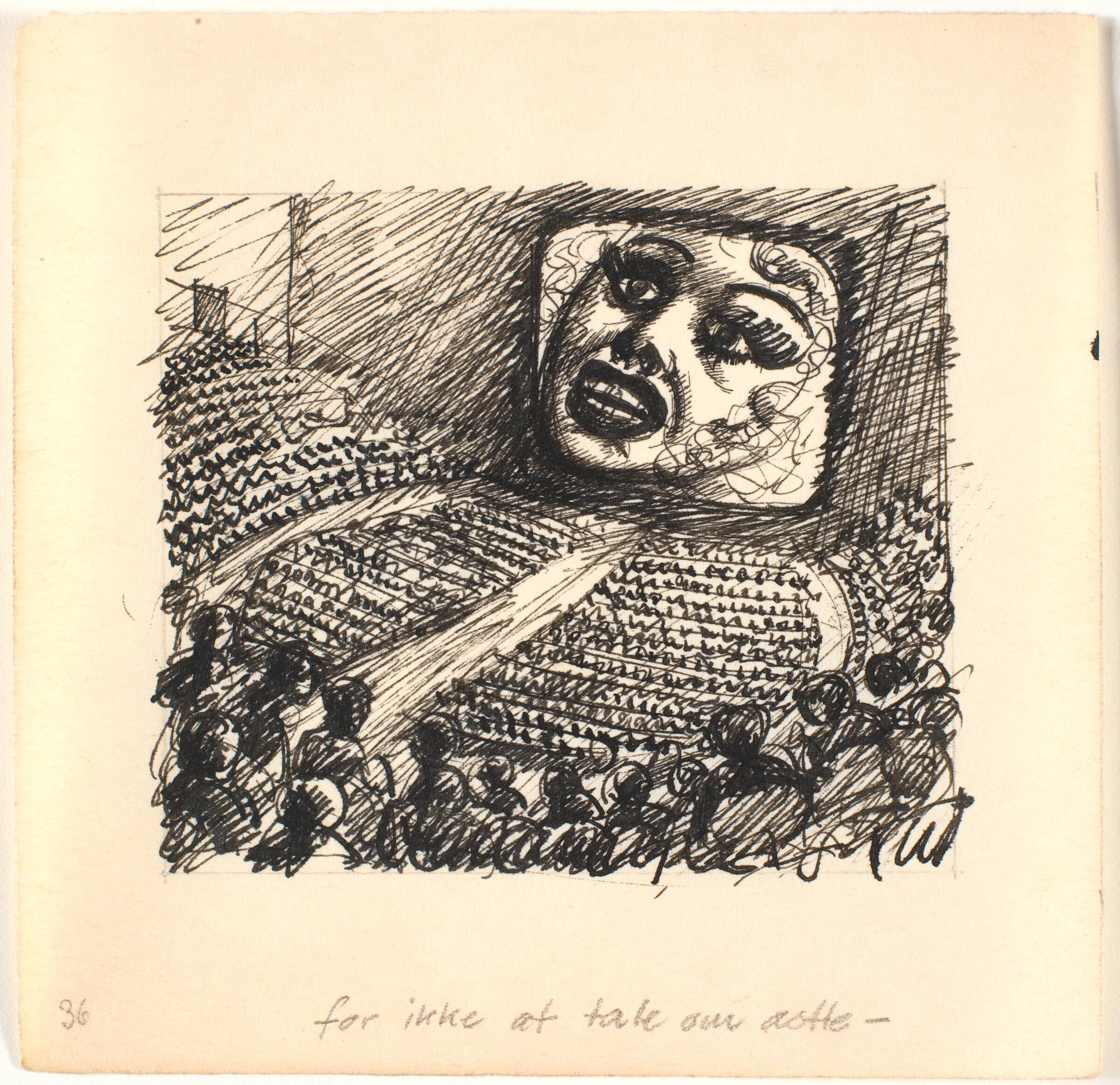for ikke at tale om dette-, Palle Nielsen, 1949