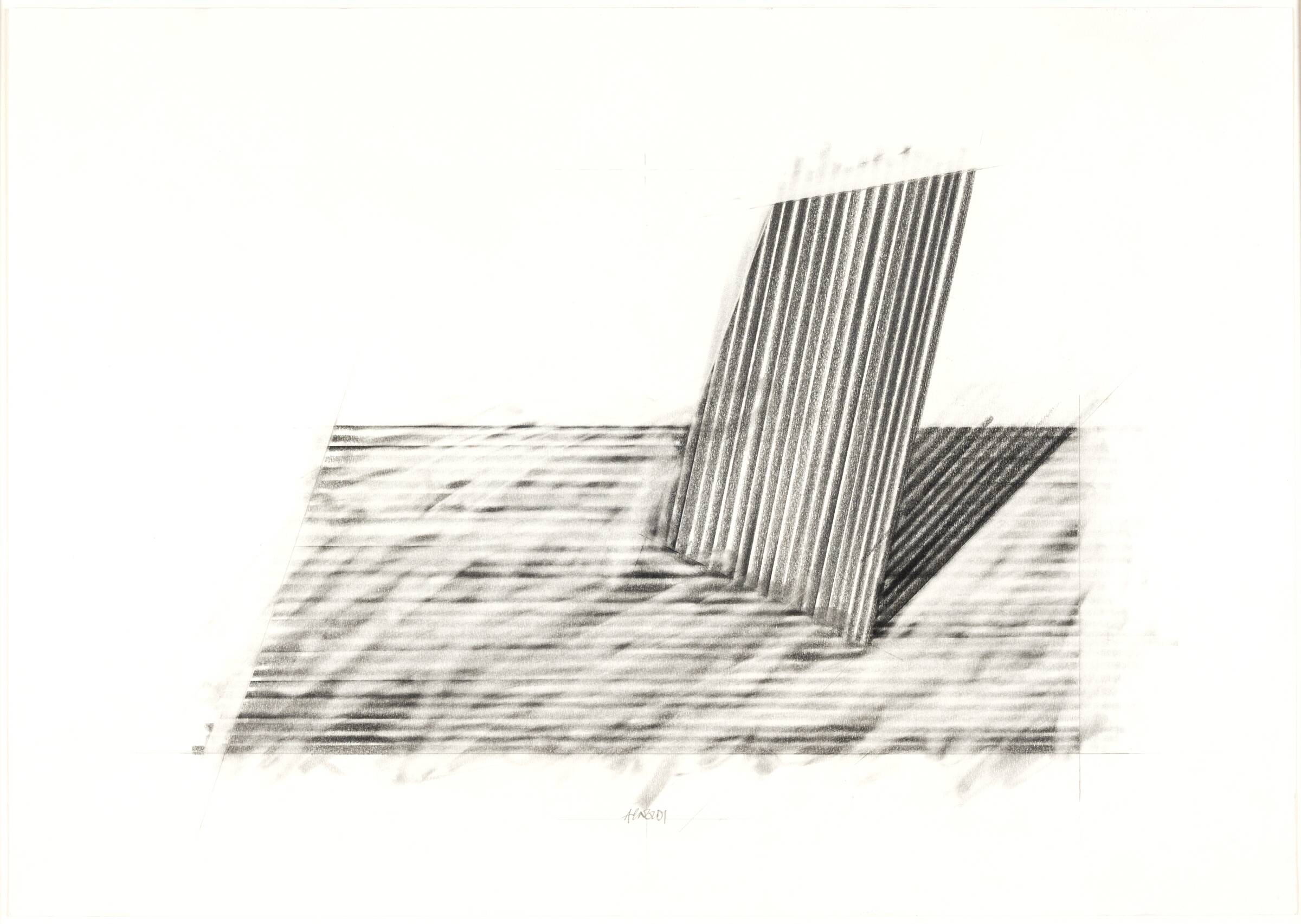 Scenebillede med udsigt, Per Arnoldi, 2013