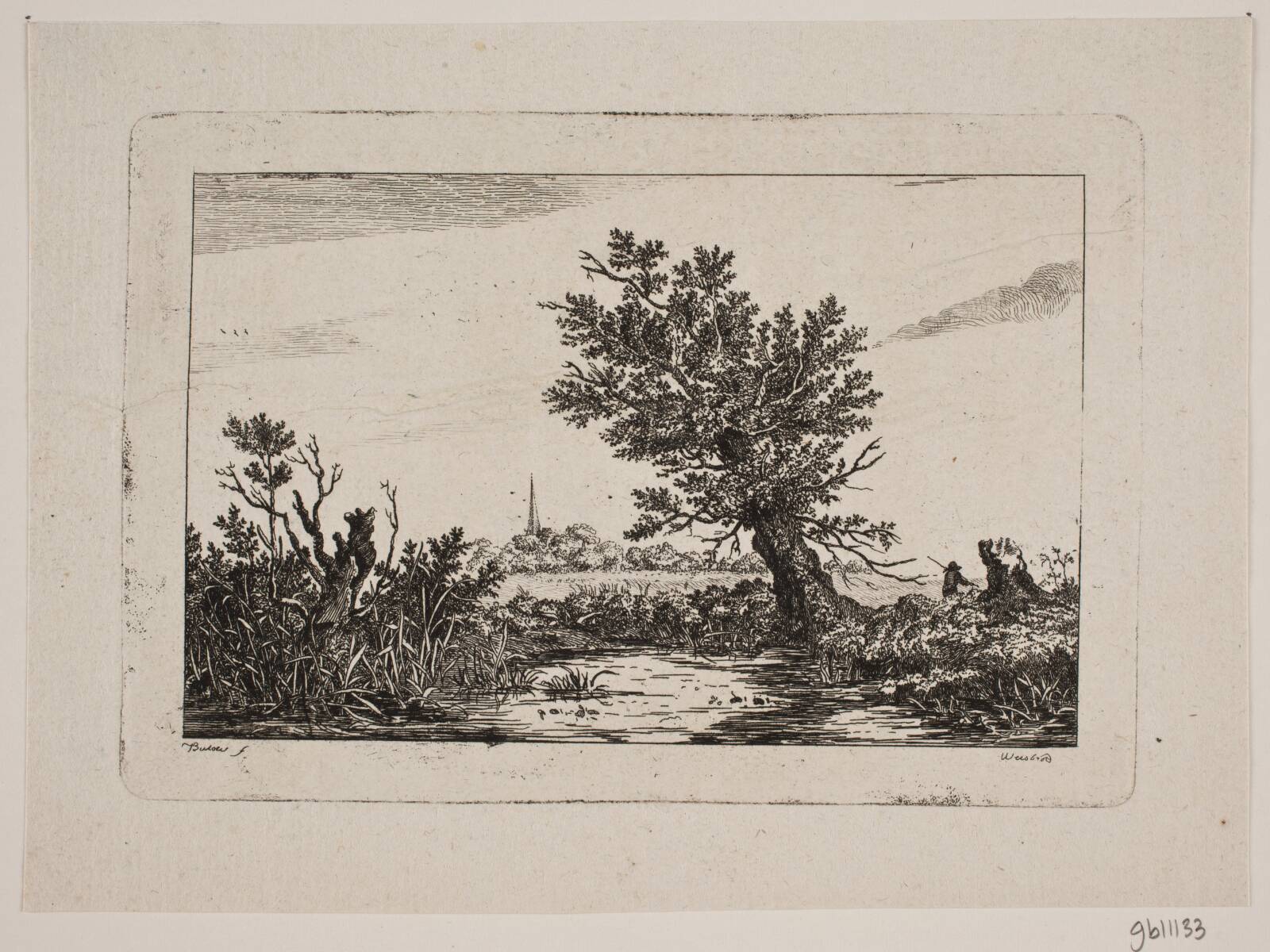 Landskab, Johan Bülow, 1751-1828