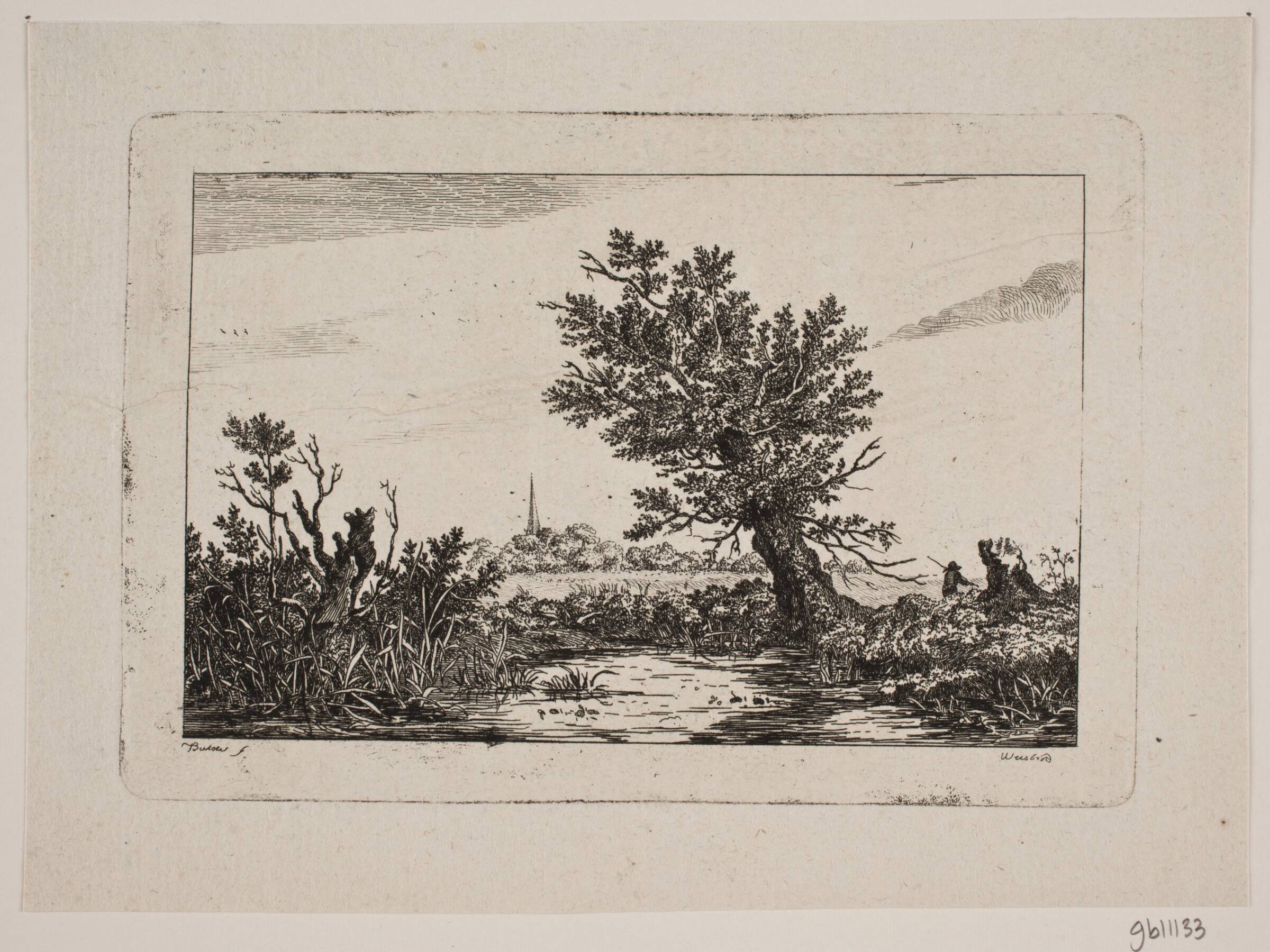 Landskab, Johan Bülow, 1751-1828
