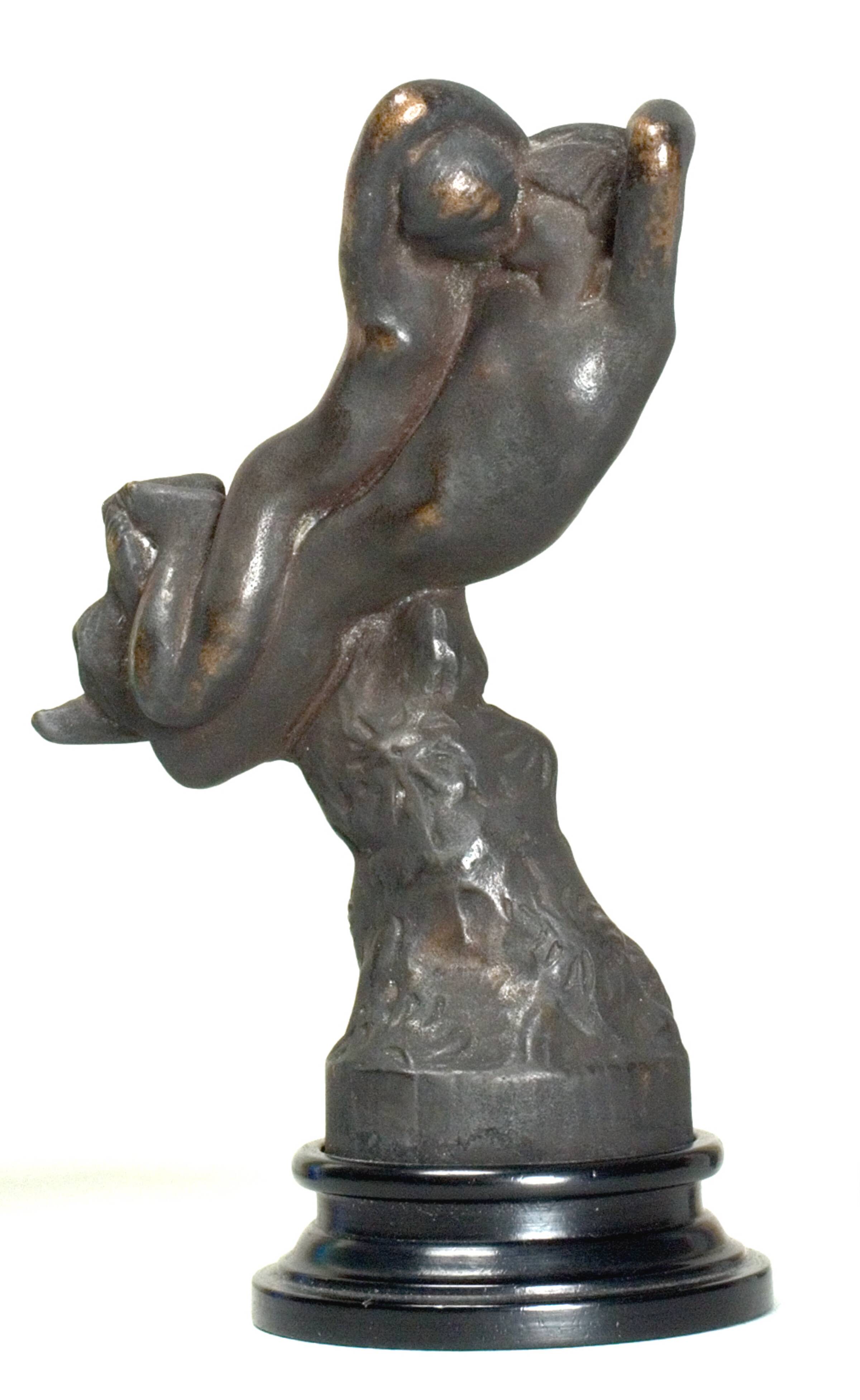 Flyvende par. Kærlighedspar, Gerhard Henning, 1915