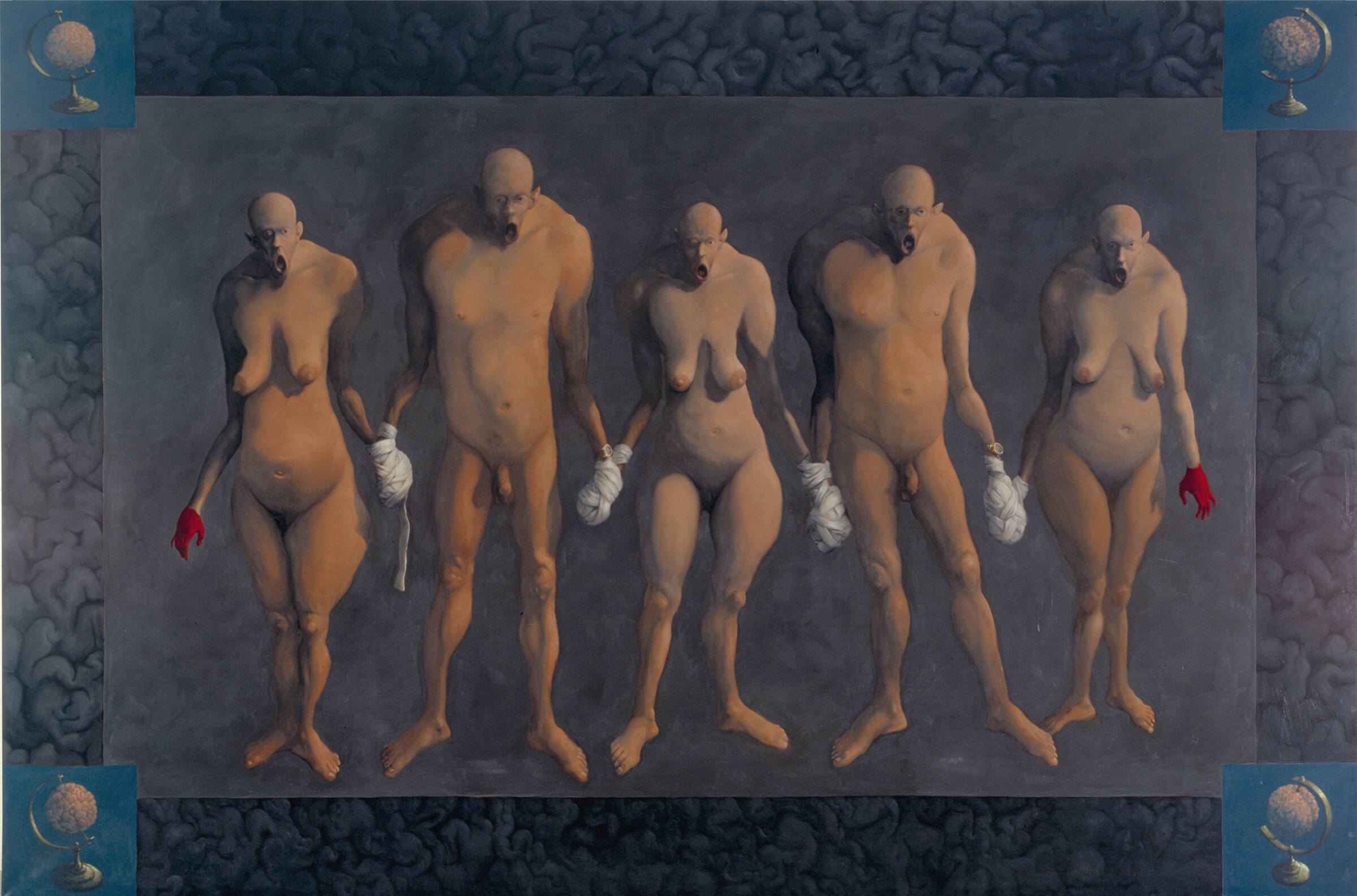 Kor, Michael Kvium, 1991