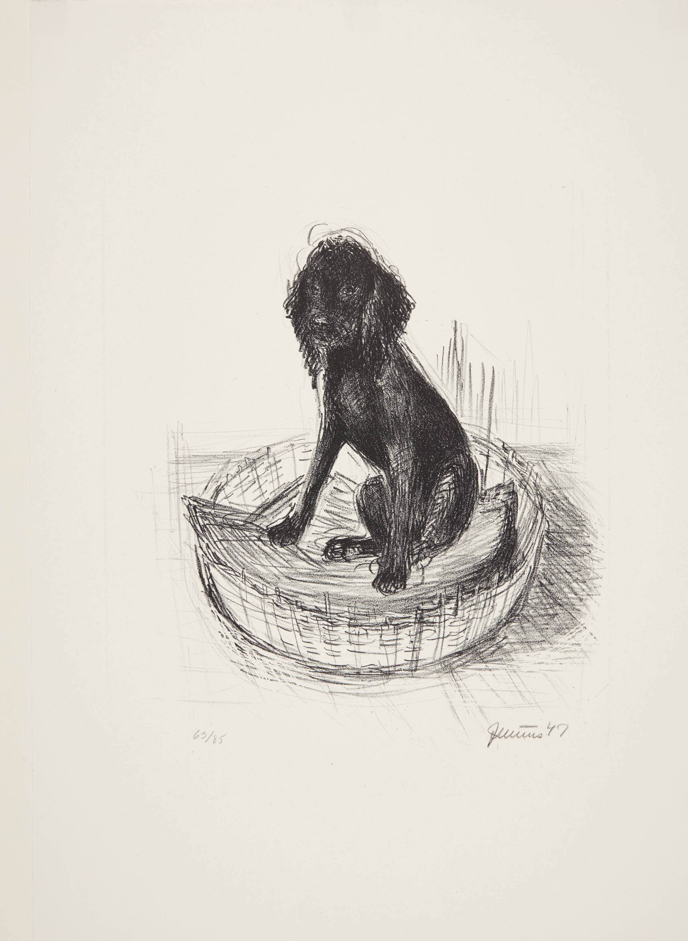 Topsy i sin kurv, Jane Muus, 1947