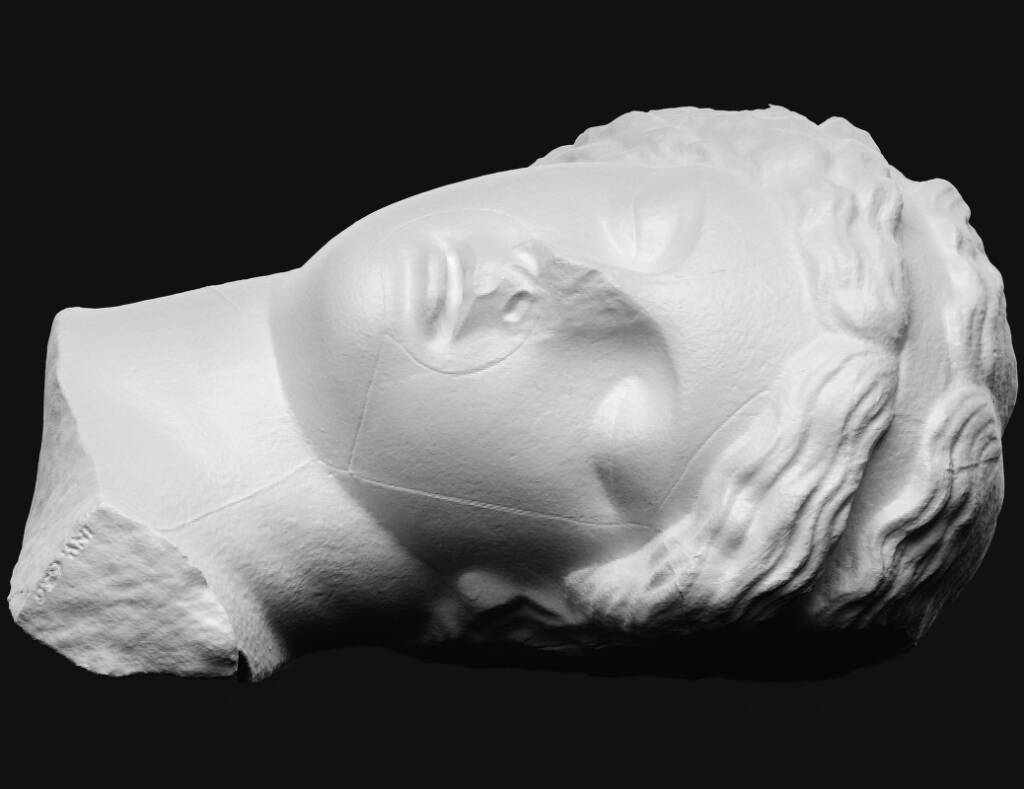 Sleeping (dead?) woman 3D printable model by SMK, National Gallery of Denmark