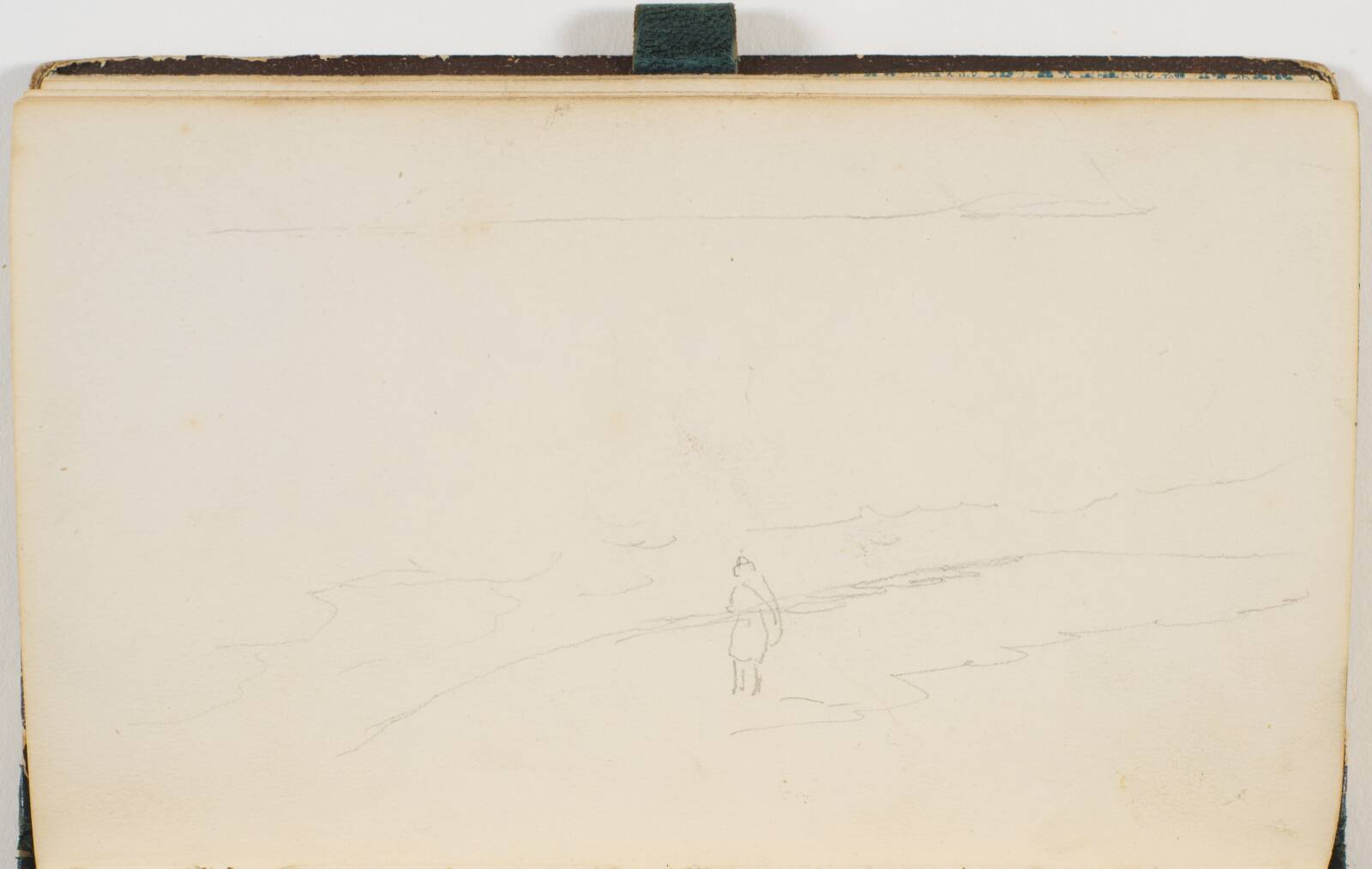 En mand på strand(?), P.C. Skovgaard, 1868