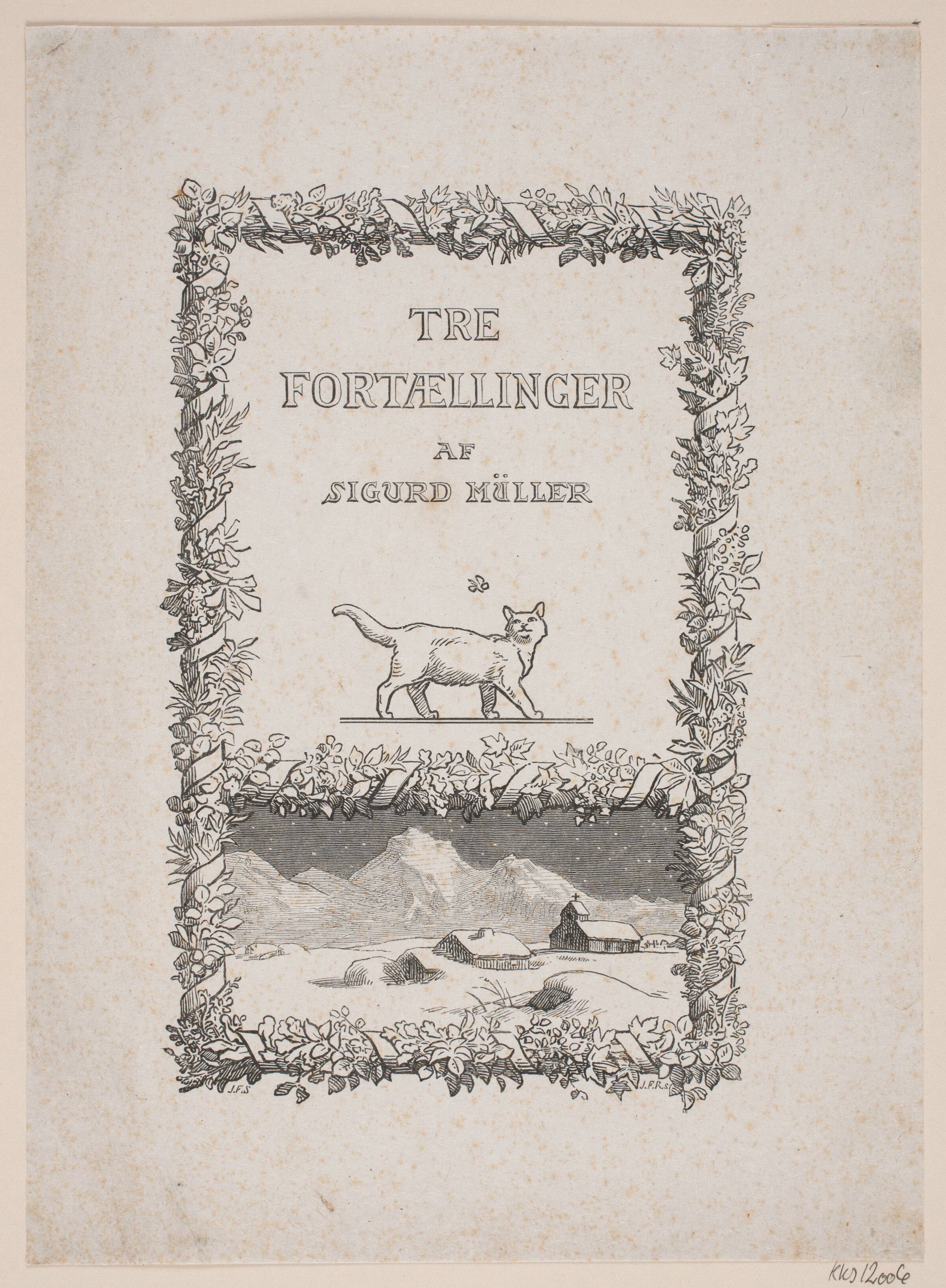 Tre fortællinger af Sigurd Müller, Johan Frederik Rosenstand, 1820-1887