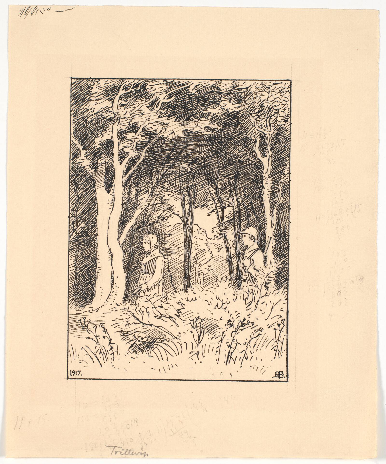 Trillevip, Niels Skovgaard, 1917