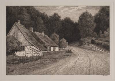 Bondehus ved skoven