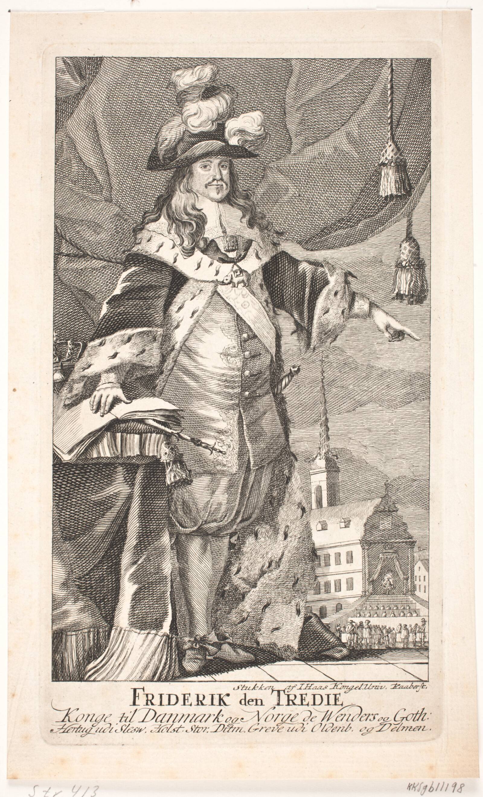 Frederik III, Jonas Haas, 1750-1759