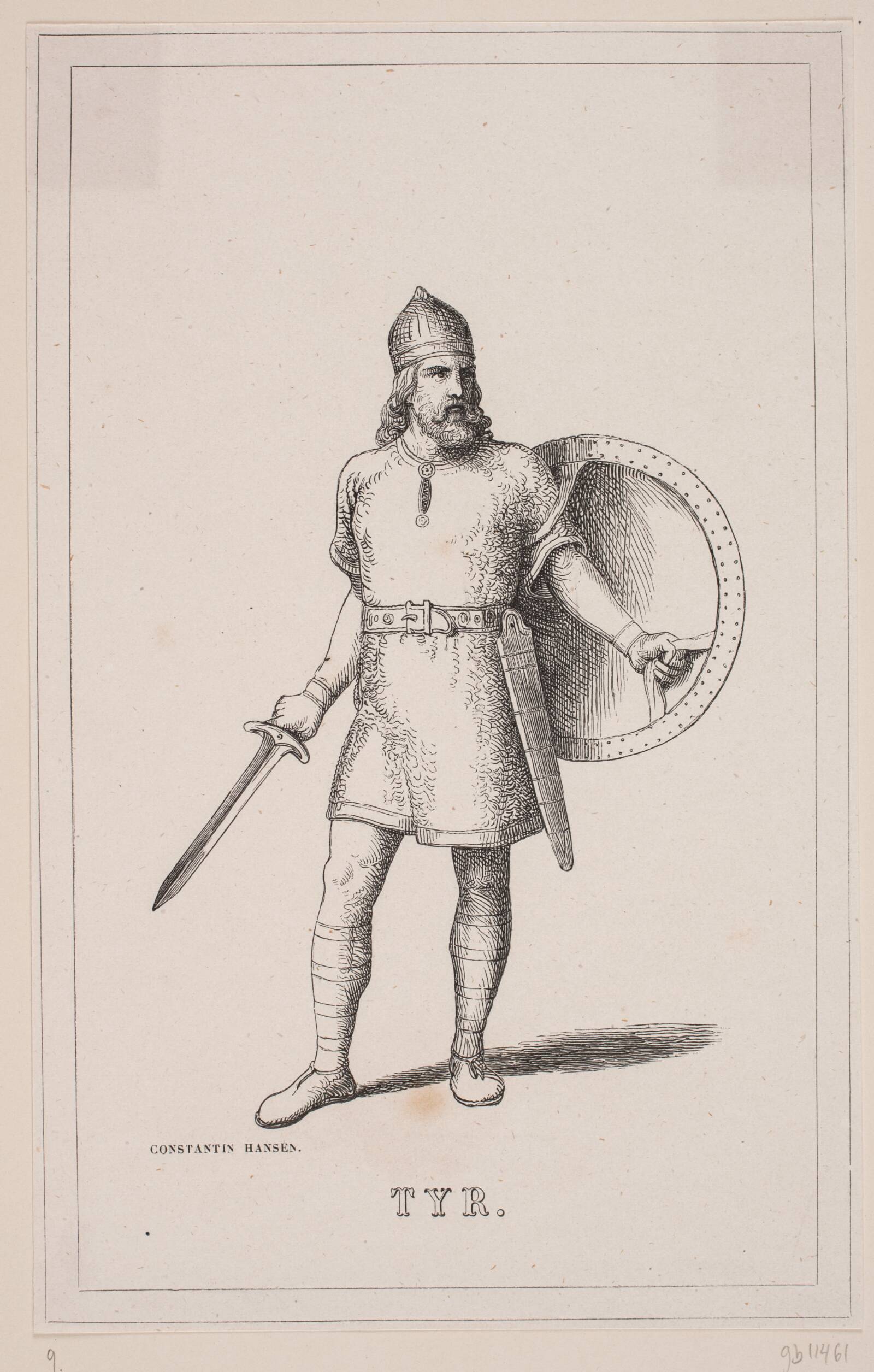 "TYR.", Johan Aagaard, 1850-1854