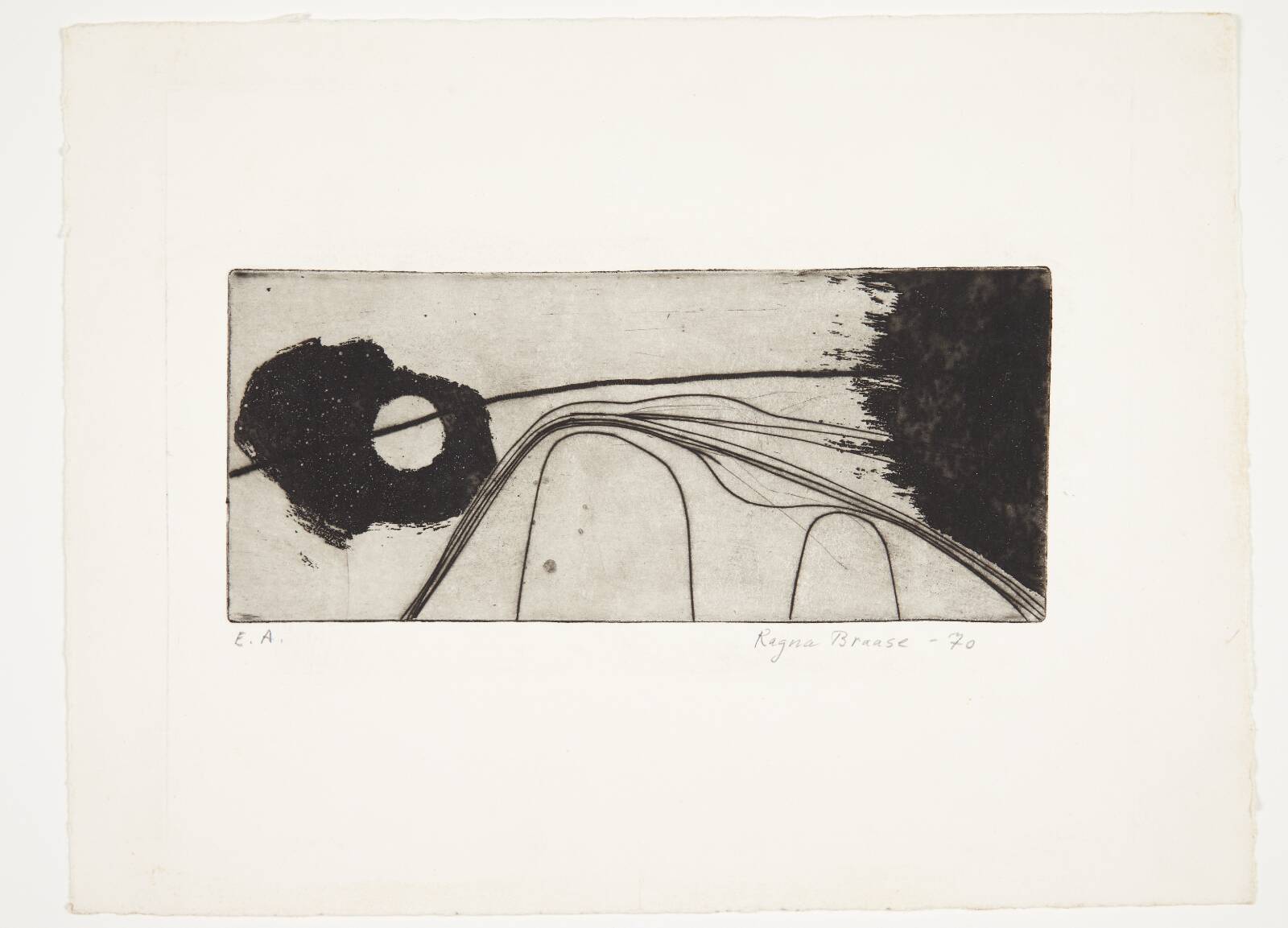 Uden titel, Ragna Braase, 1970