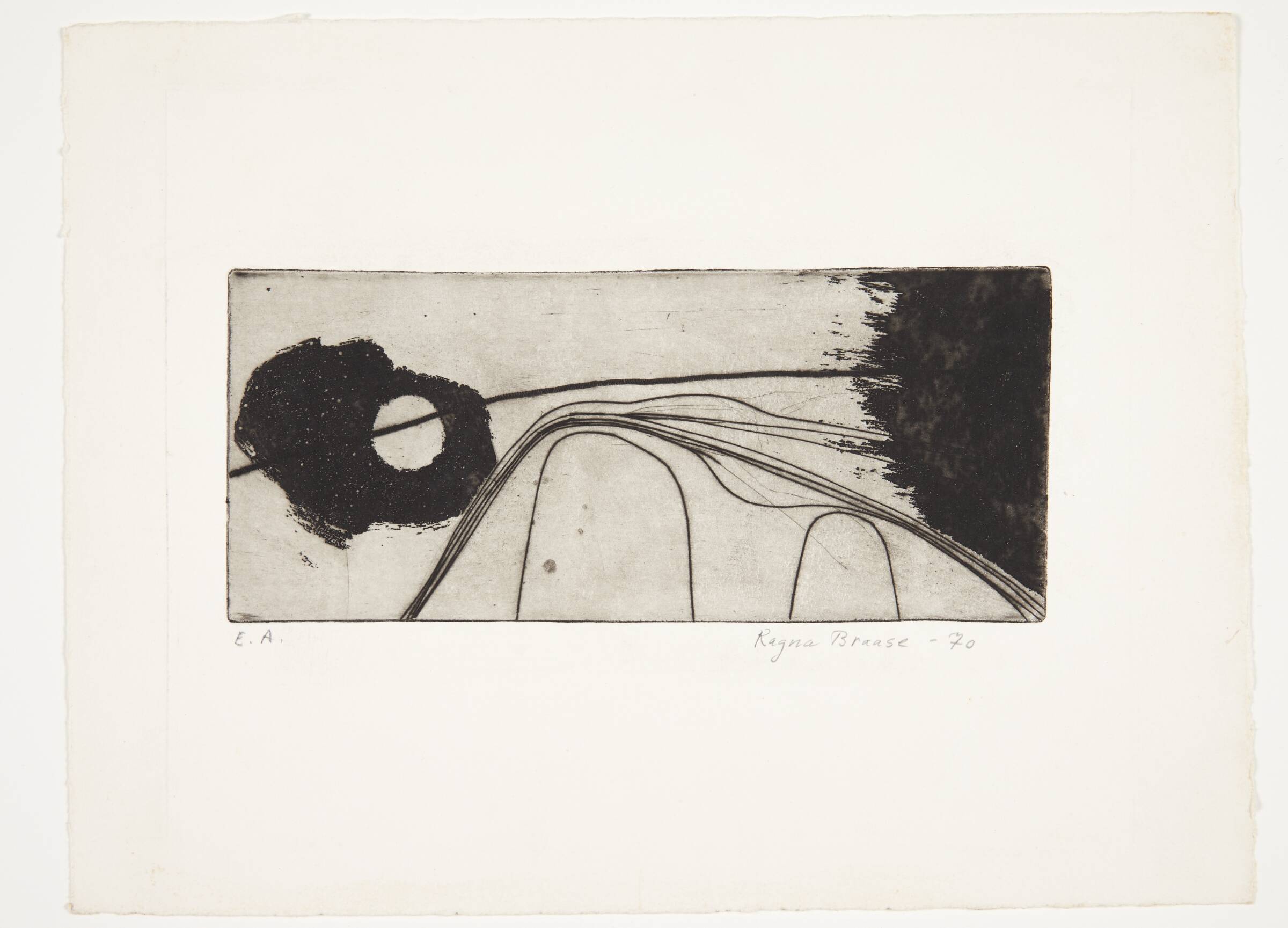 Uden titel, Ragna Braase, 1970