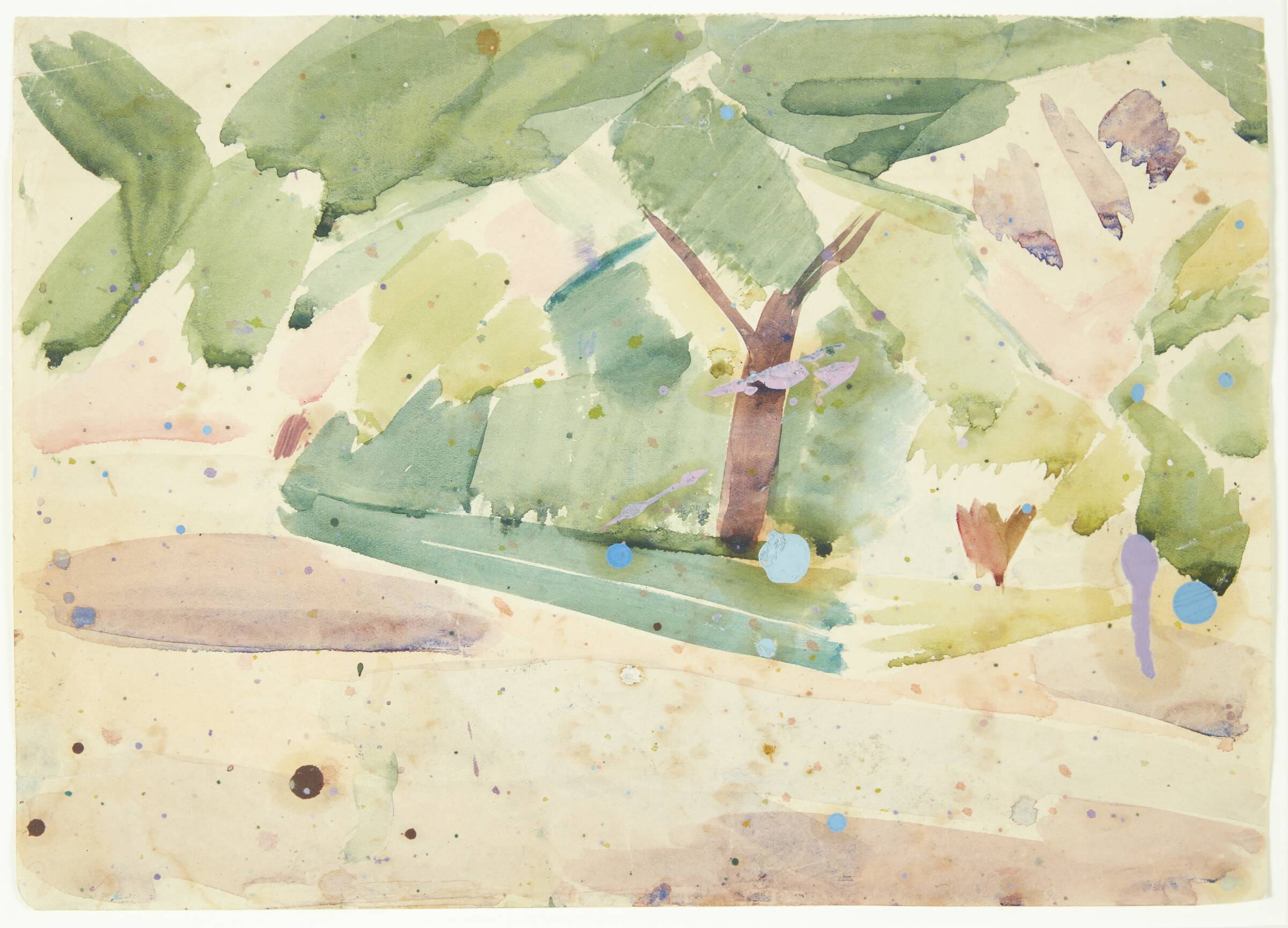 Farvestudie Langelinie, Edvard Weie, 1923-1926