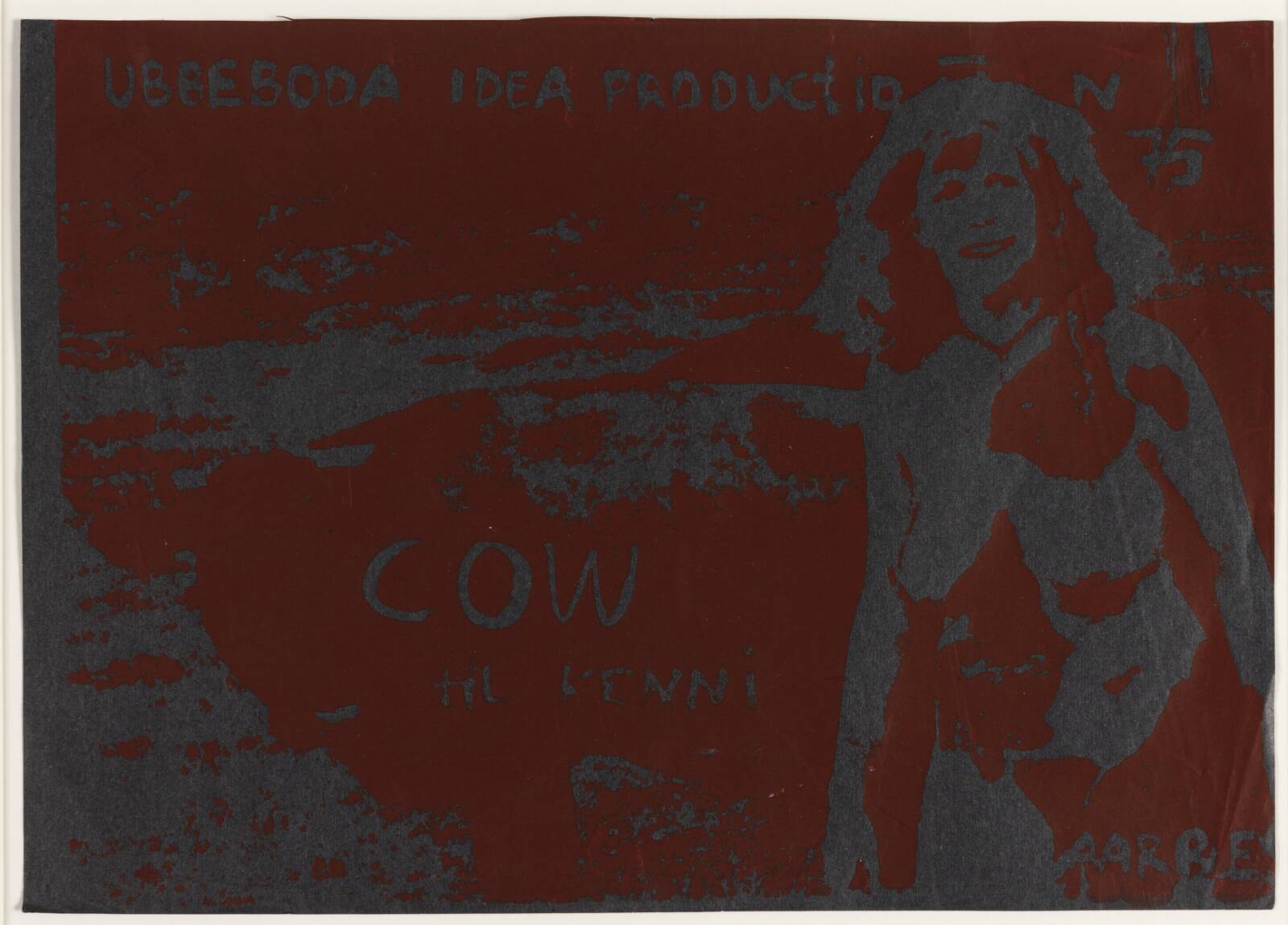 Cow Performance, Mette Aarre, 1975