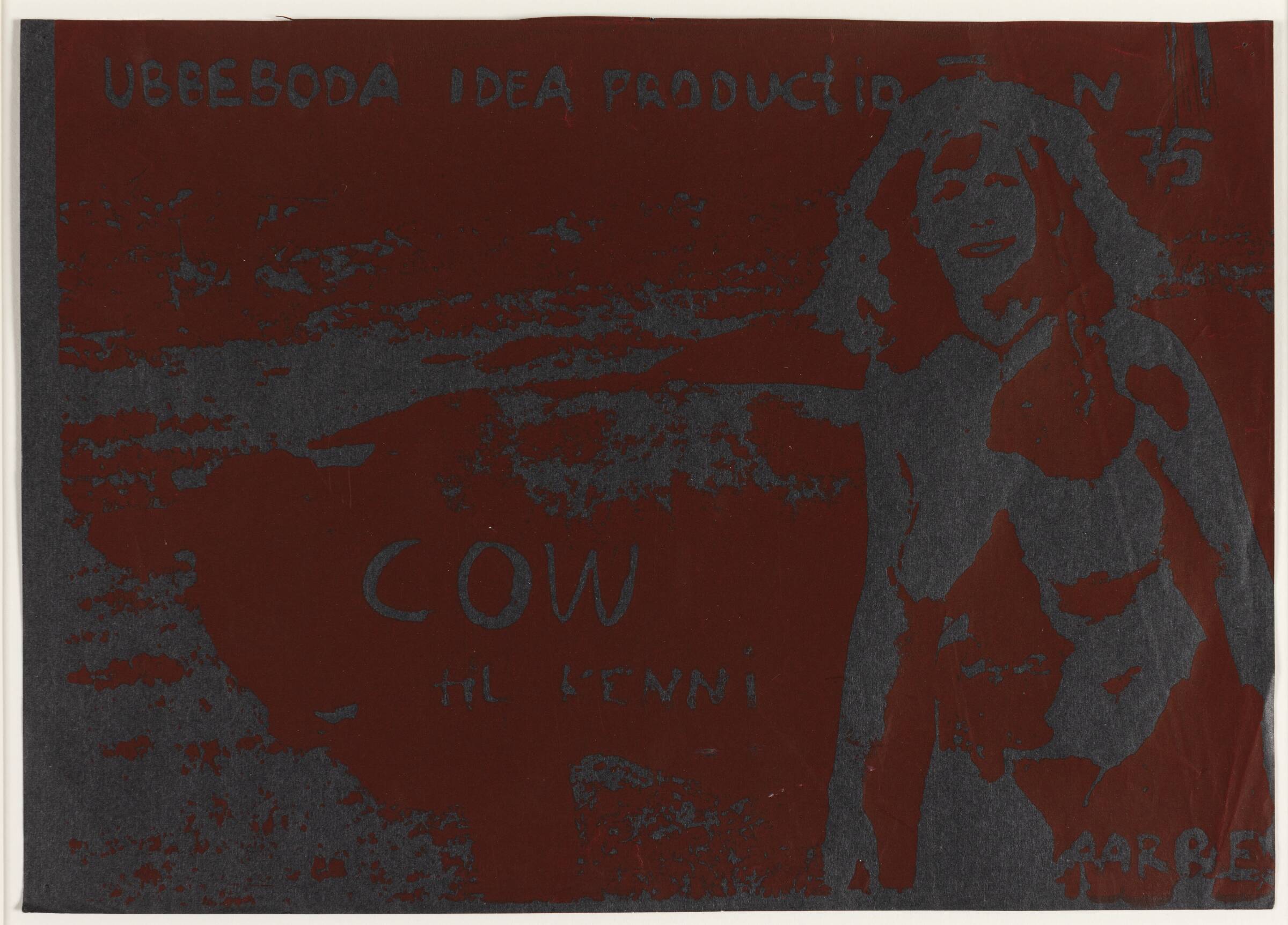 Cow Performance, Mette Aarre, 1975