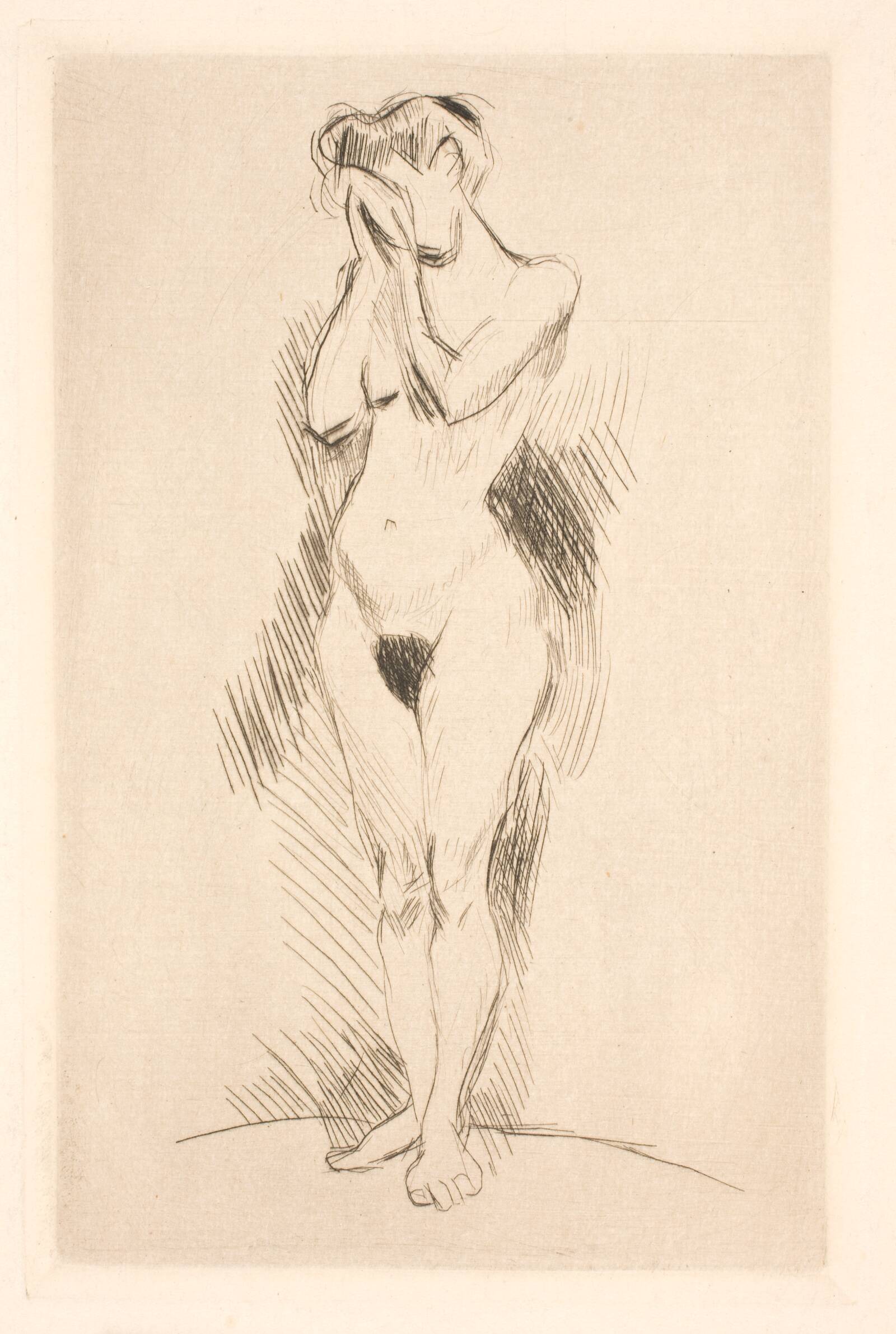 La premiere pose, Henri Matisse, 1900-1903