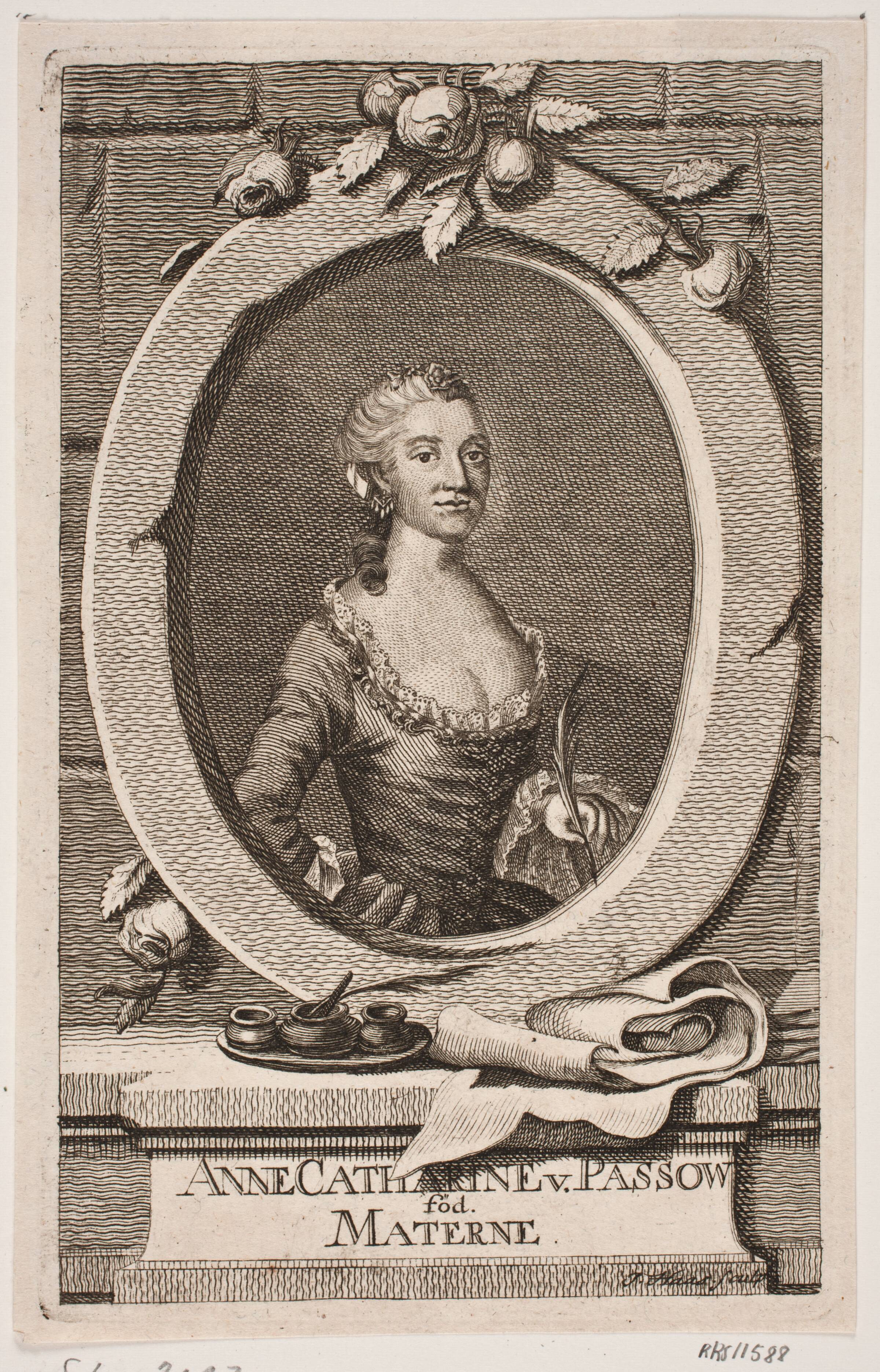 Anna Cathrine von Passow, Jonas Haas, 1750-1759