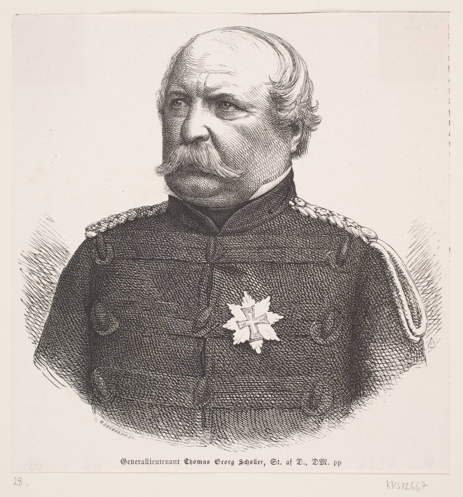 Thomas Georg Schøller, Franz Wilhelm Obermann, 1830-1896