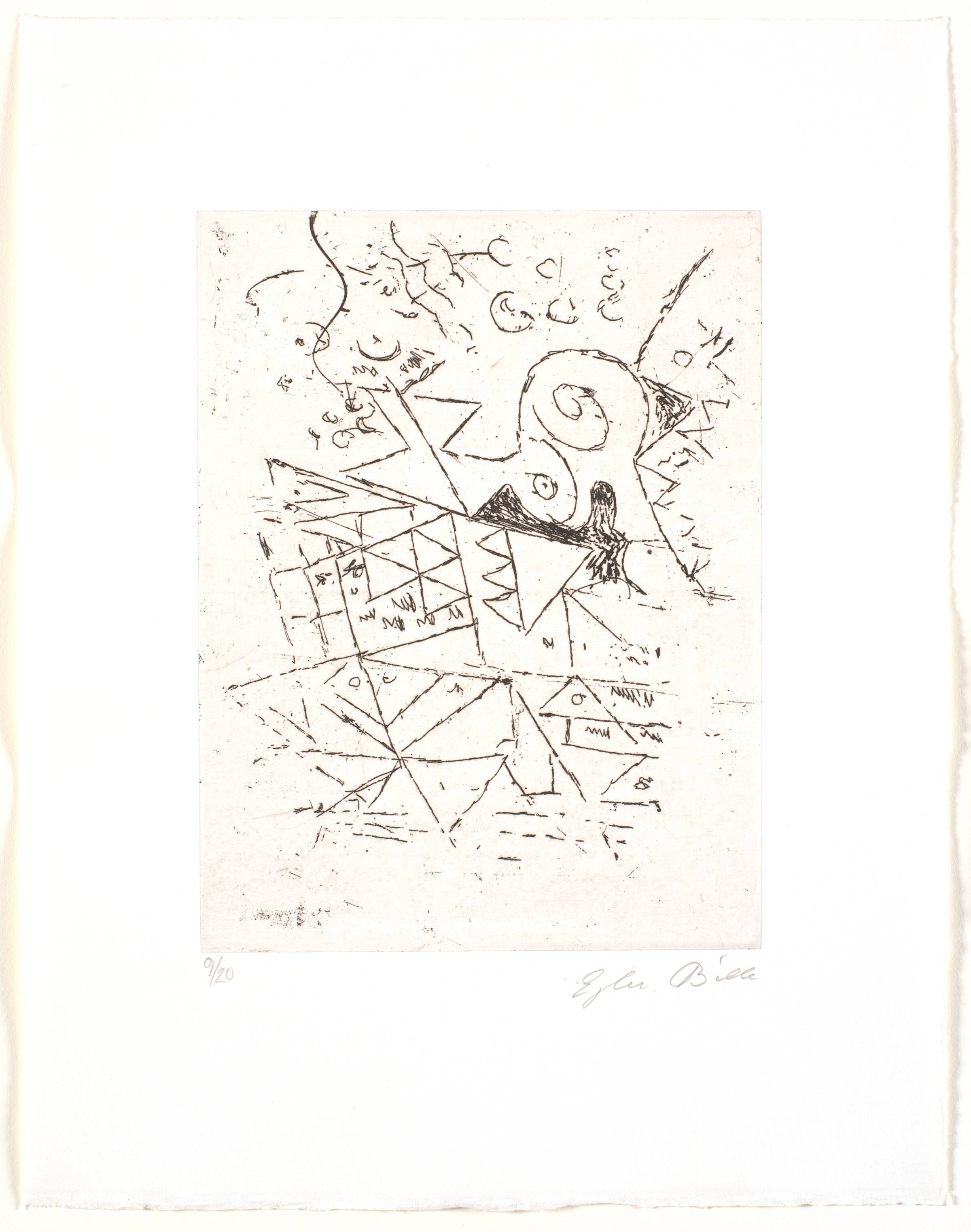 Uden titel, Ejler Bille, 1999