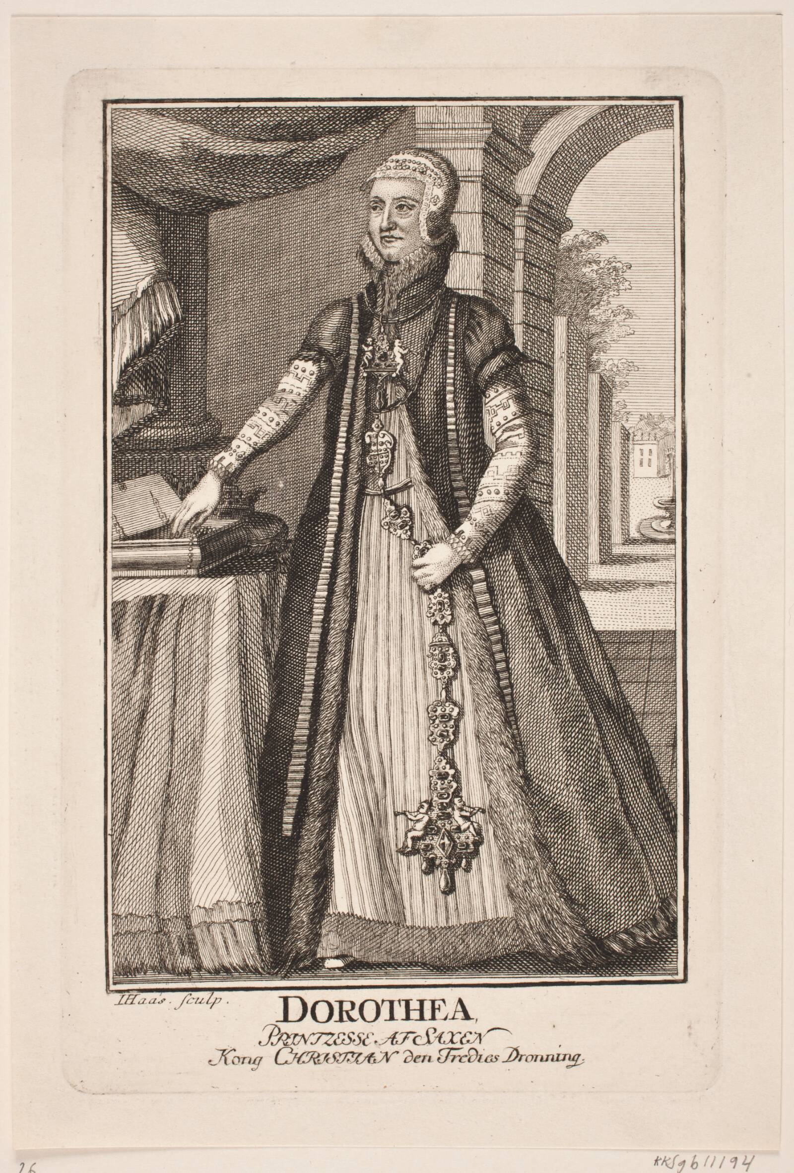 Dorothea af Sachsen-Lauenburg, Jonas Haas, 1750-1759