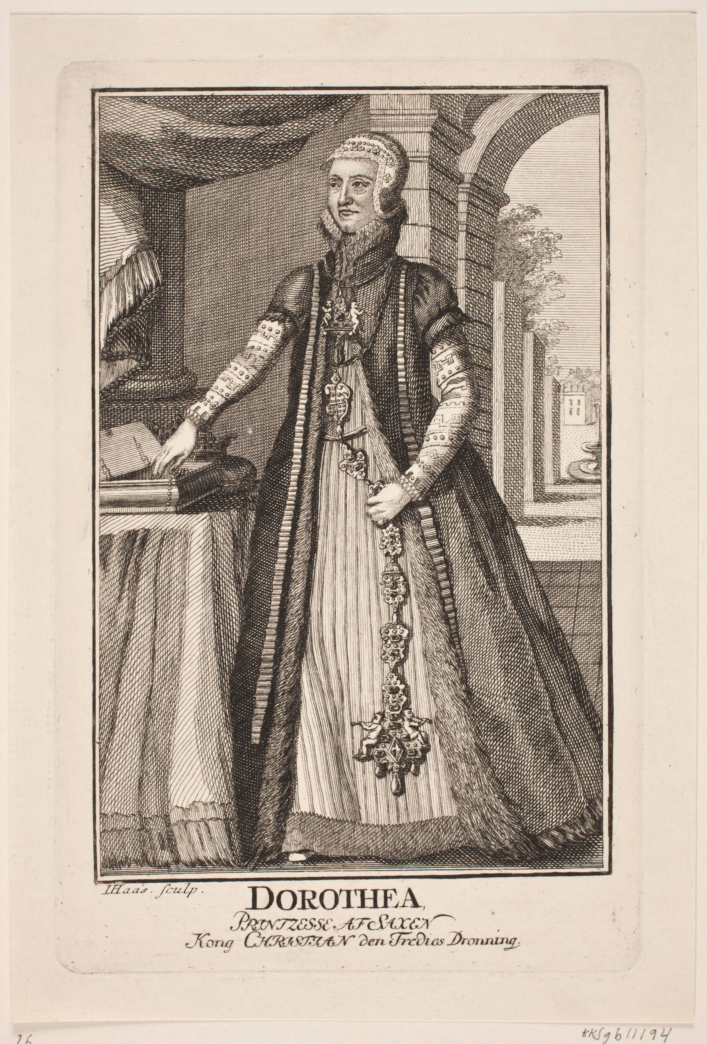 Dorothea af Sachsen-Lauenburg, Jonas Haas, 1750-1759