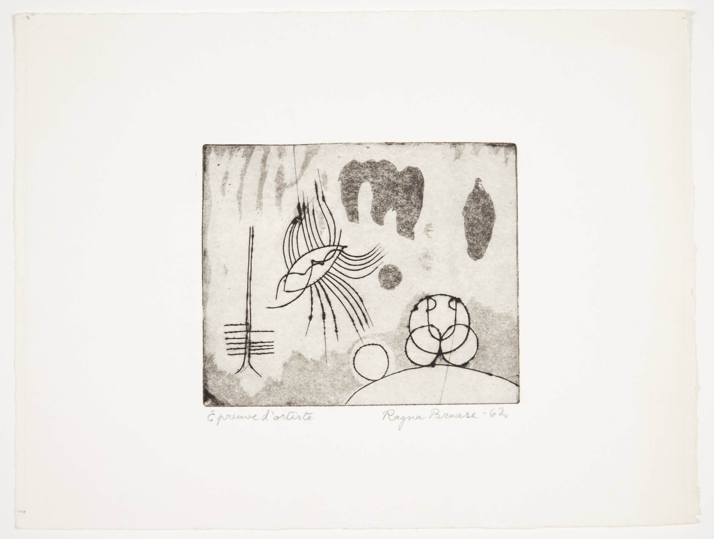 Uden titel, Ragna Braase, 1962