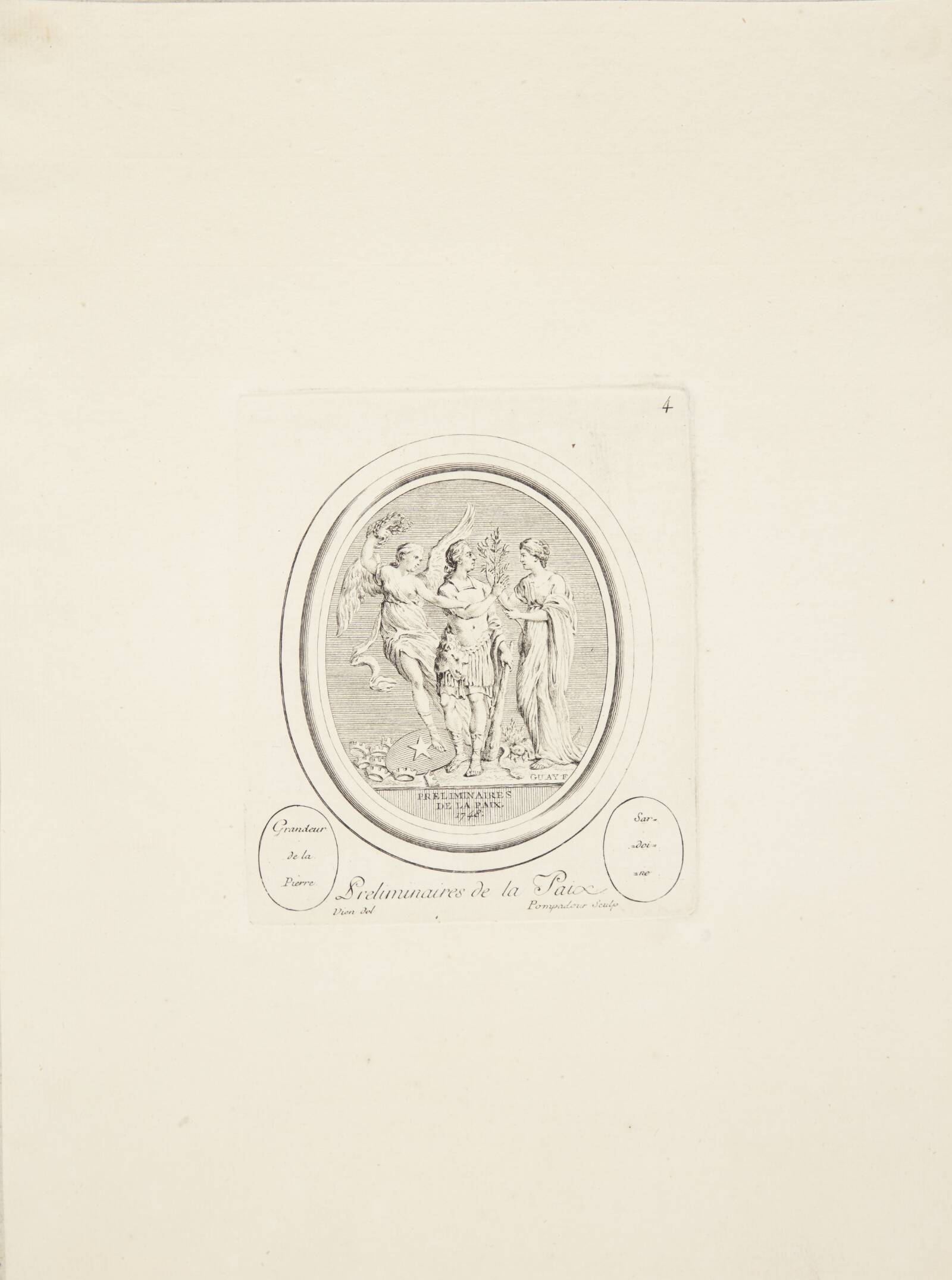 Fredsforberedelser, Мадам де Помпадур, 1753-1757