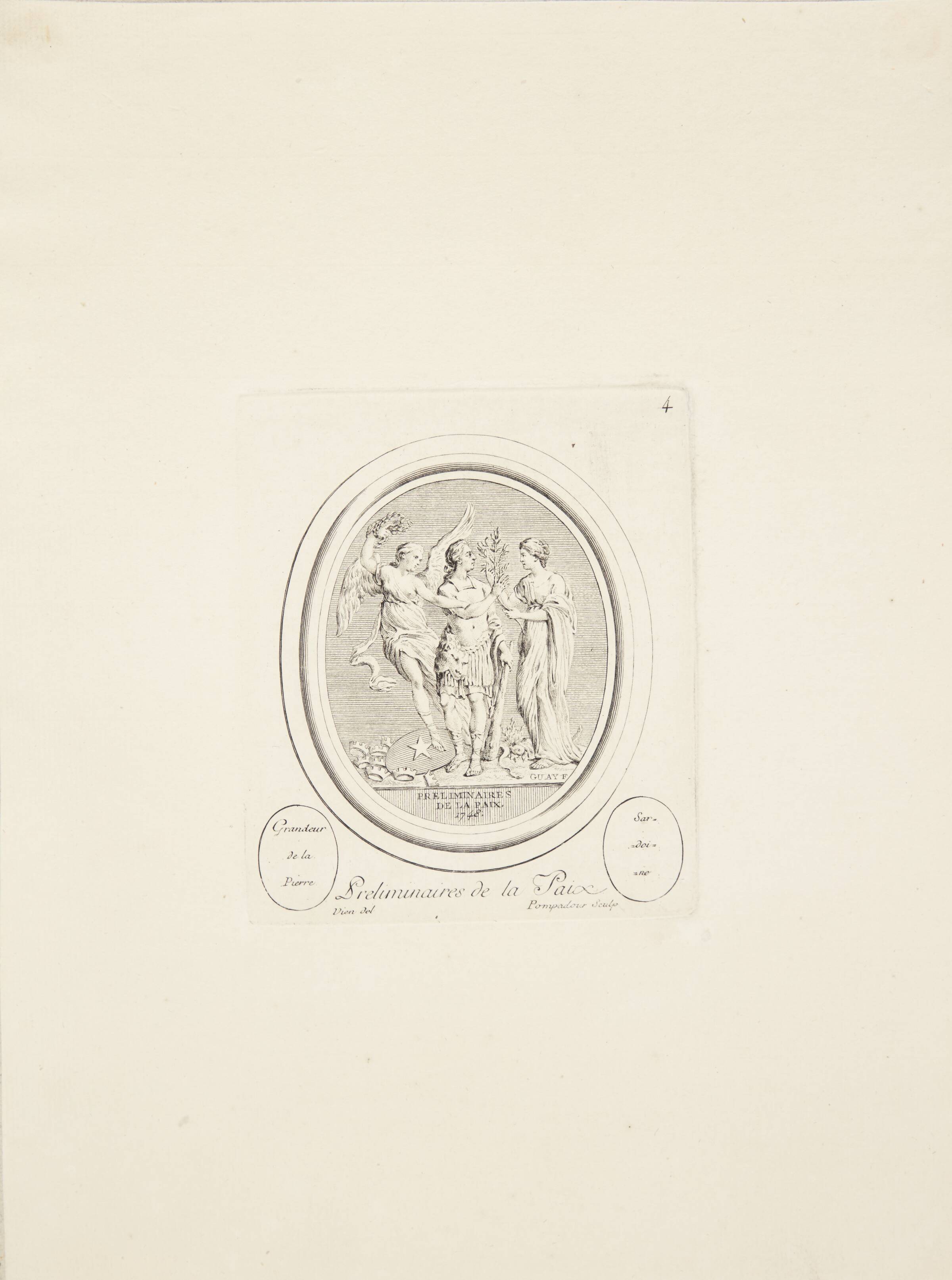 Fredsforberedelser, Madame de Pompadour, 1753-1757