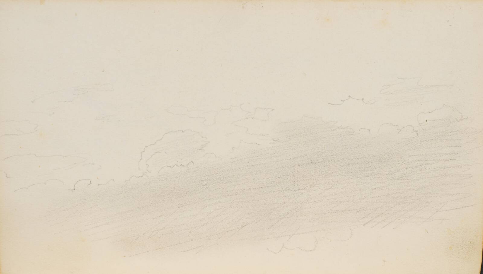 Skystudie, P.C. Skovgaard, 1868