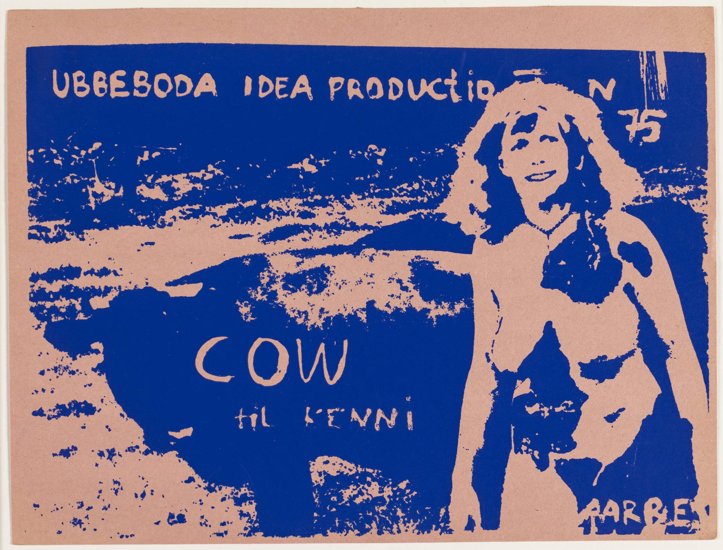 Cow Performance, Mette Aarre, 1975