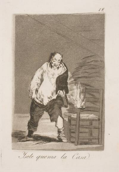 Og man brænder hans hus